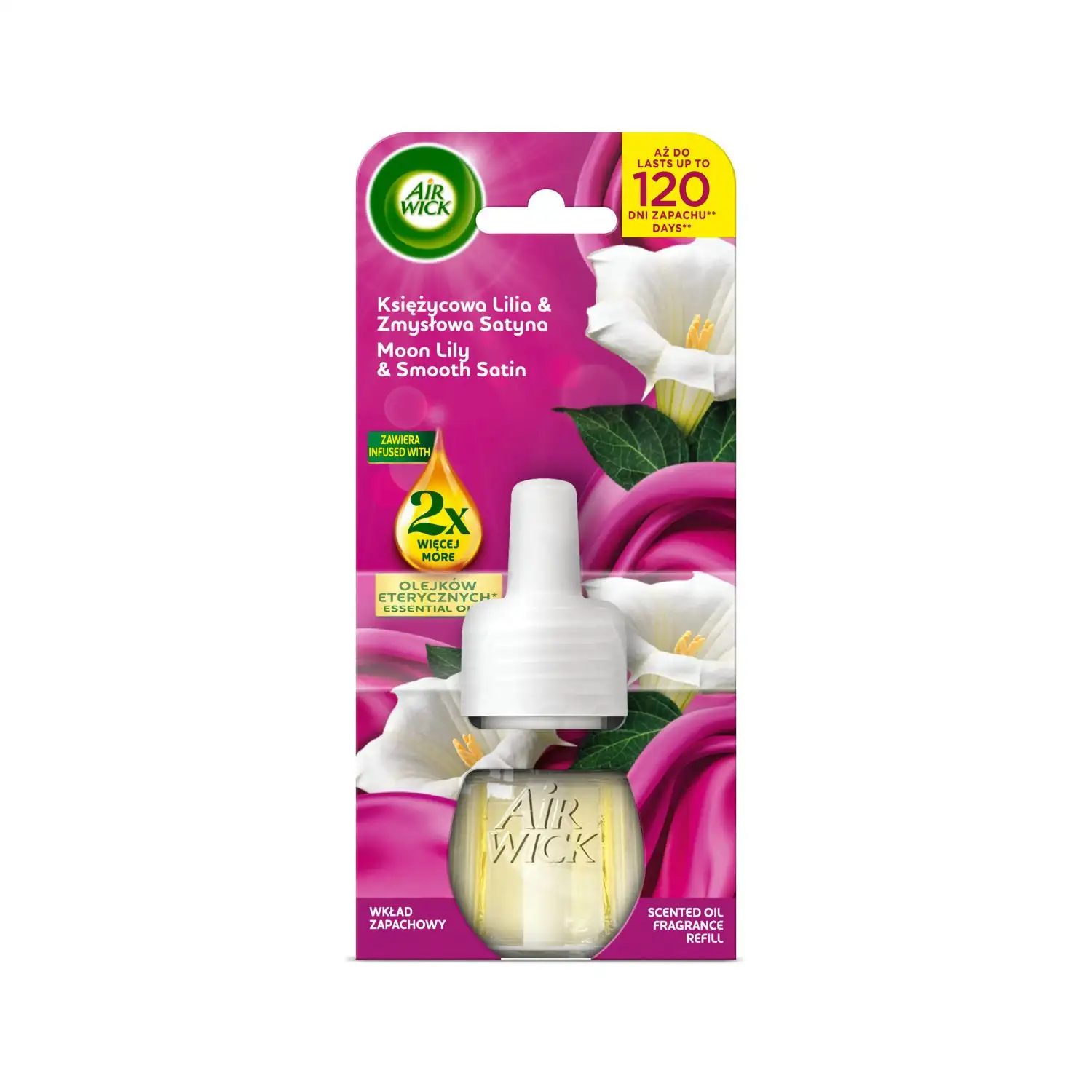 Elek. õhuvär. täide Air Wick Lily-Satin 19ml