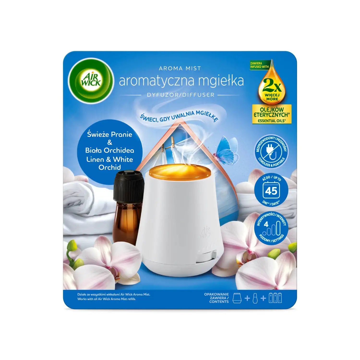 Oro gaiv. AIR WICK AROMA MIST orch. kv., 20ml
