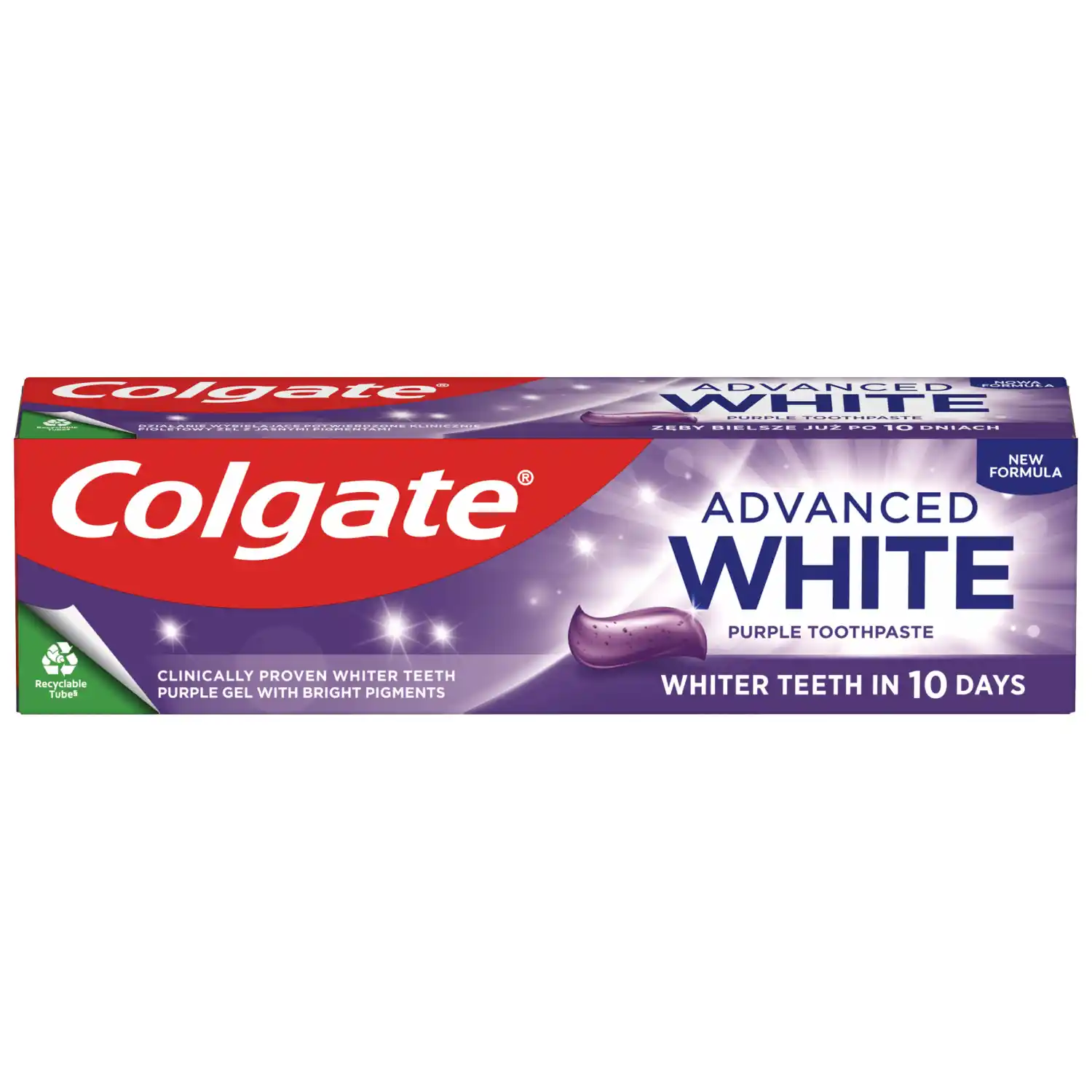 Dantų pasta COLGATE ADVANCE WH. PURPLE, 75 ml