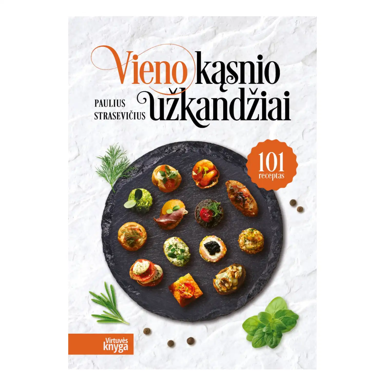 Knyga VIENO KĄSNIO UŽKANDŽIAI