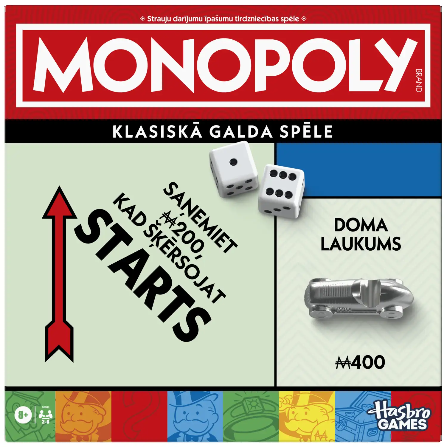 Galda spēle Monogoly refresh LV G0009LAT