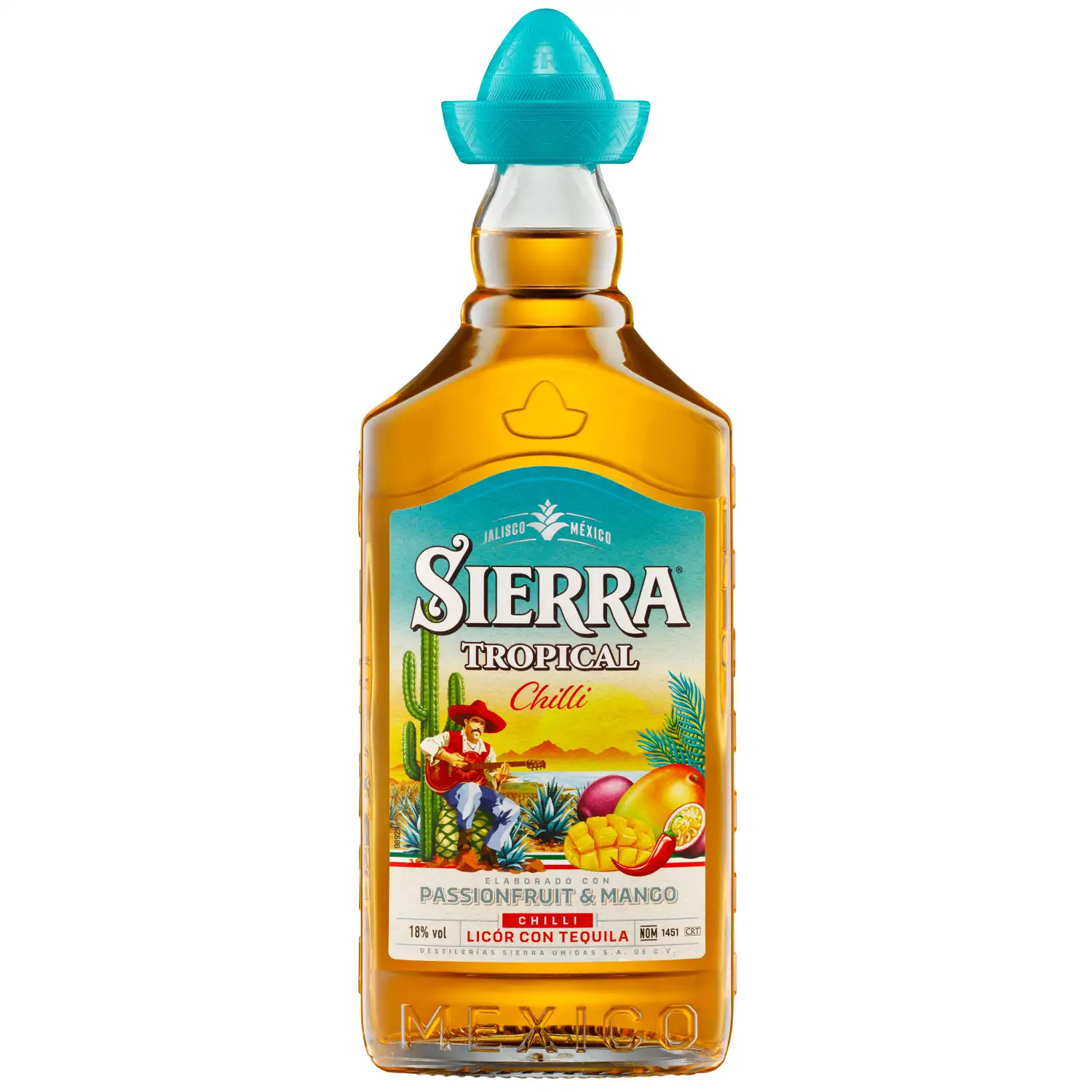 Tekilas liķ. Sierra Tropical Chilli 18% 0,5l