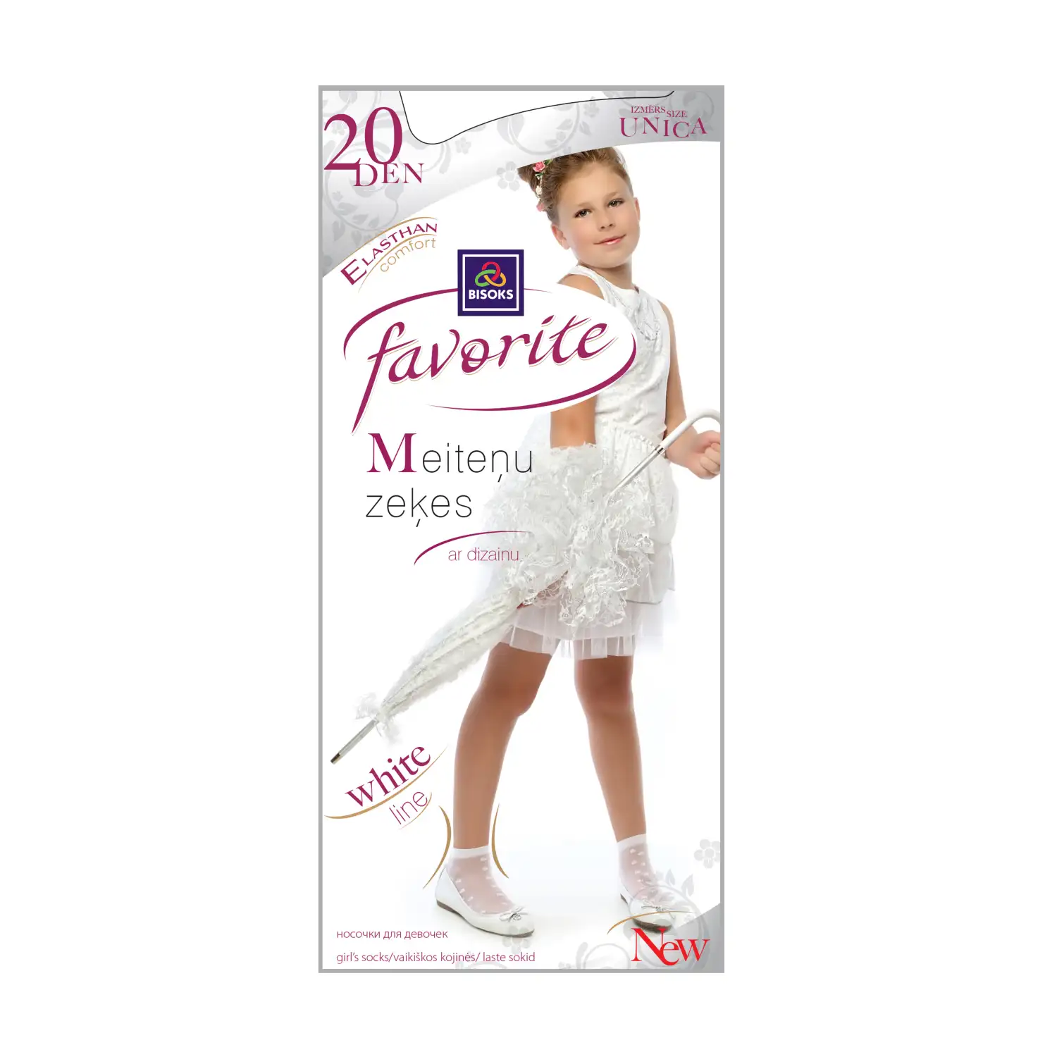 Meiteņu zeķes Favorite 20 den