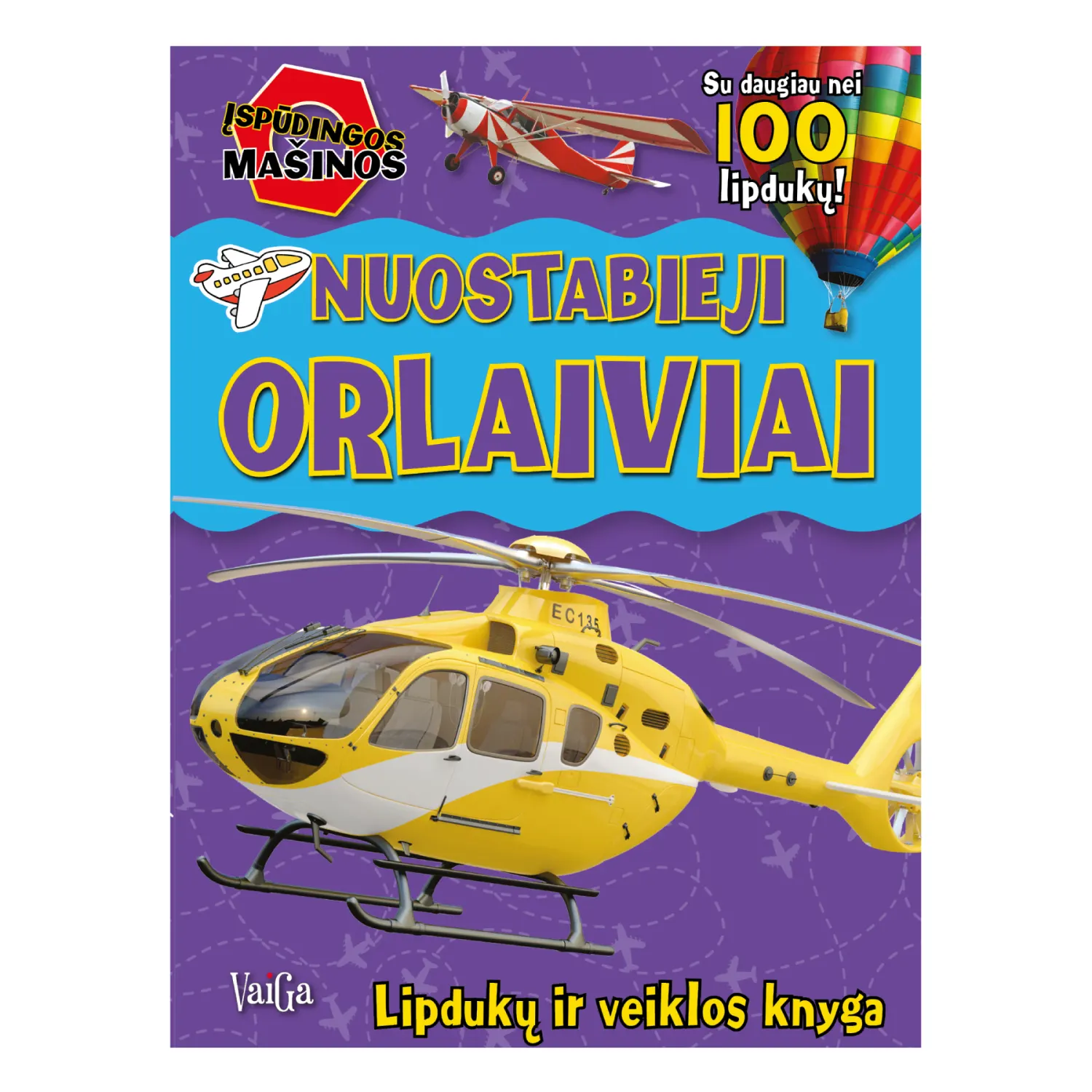 Knyga NUOSTABIEJI ORLAIVIAI