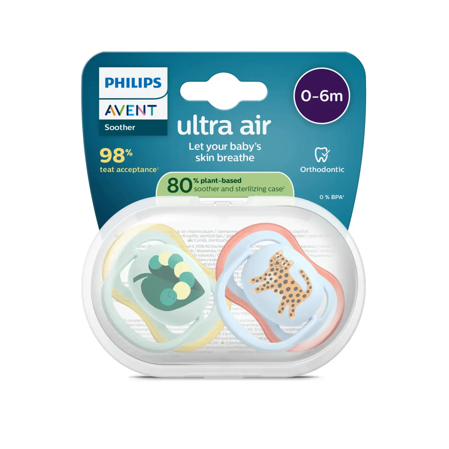 Mānek. Philips Avent Ultra Air 0-6mēn. 2gab.