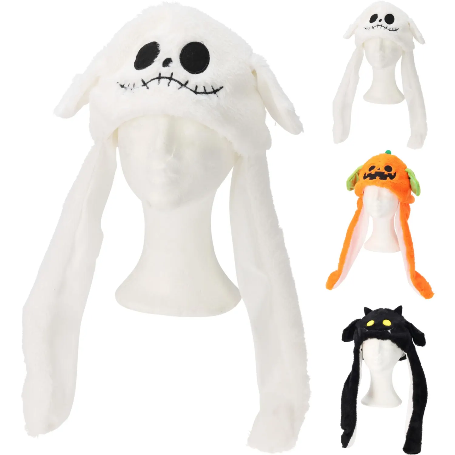 Liikuvate kõrvadega müts Halloween HW26