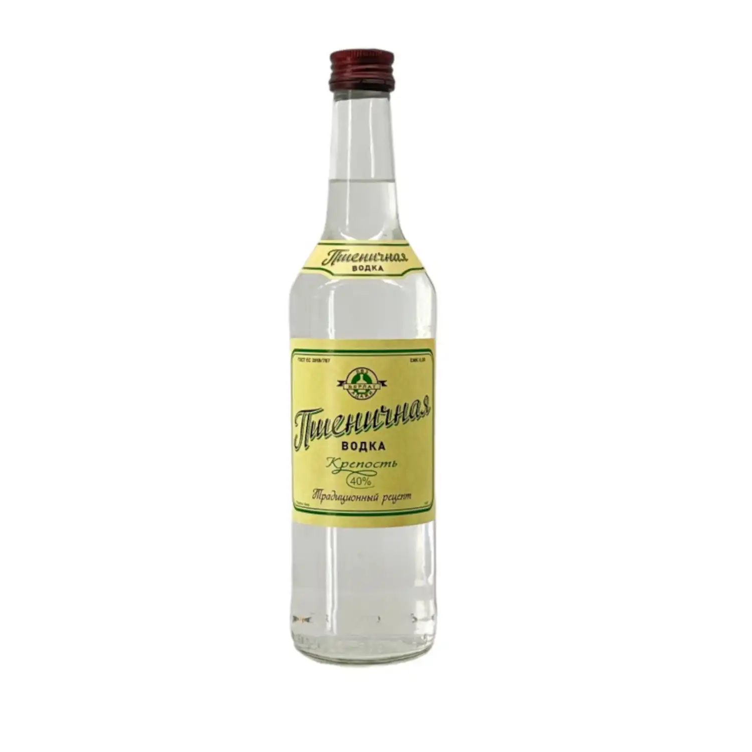 Degvīns Pšeničnaja Tradicionnaja 40% 0,5l