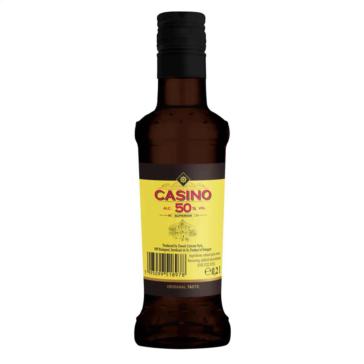 Stiprs alkoholisks dzēriens Casino 50% 0,2l