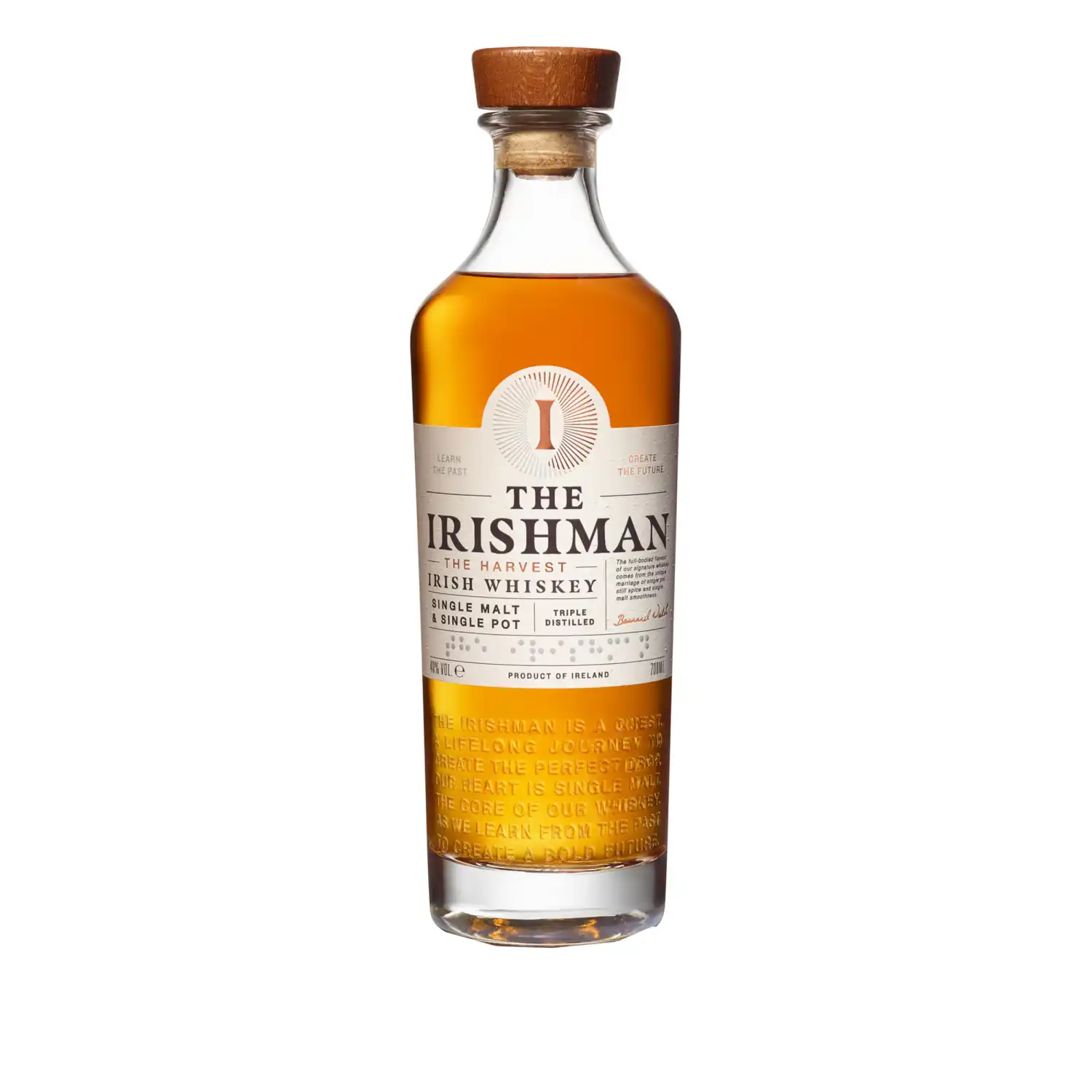 Viskis THE IRISHMAN HARVEST, 40 %, 0,7 l