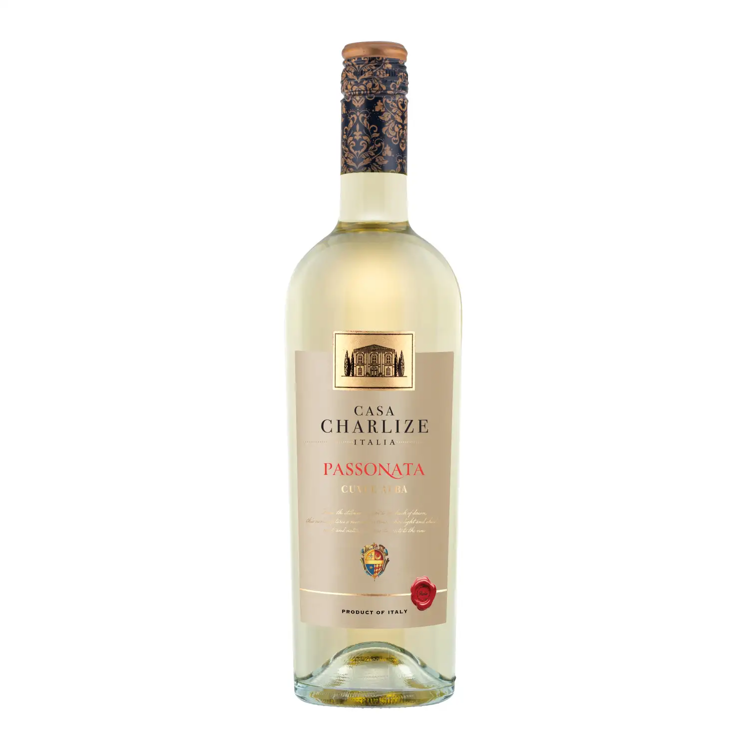 B.v. Casa Charlize Cuvee Alba puss. 13% 0,75l