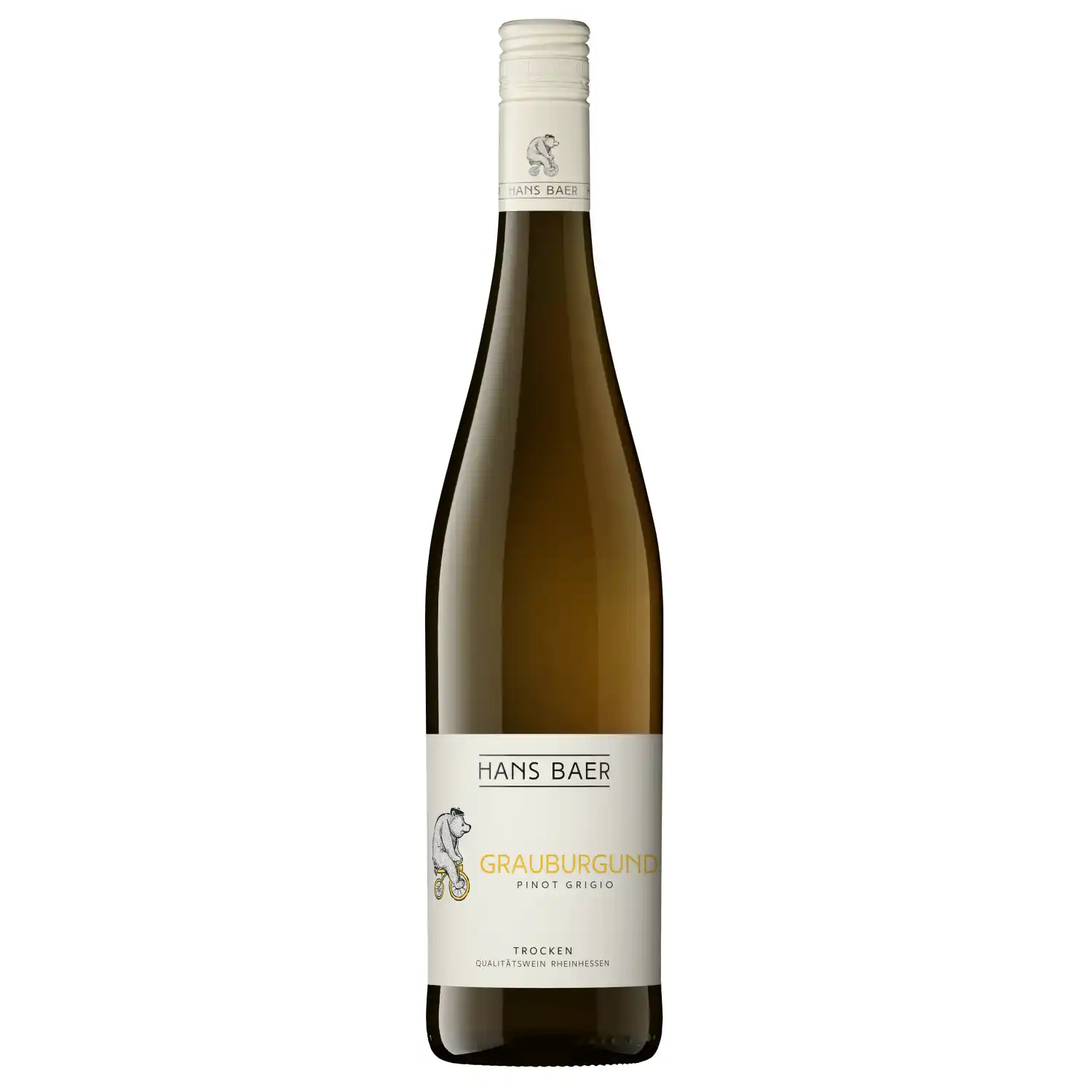 B.v.Hans Baer Grauburgunder sauss 11,5% 0,75l