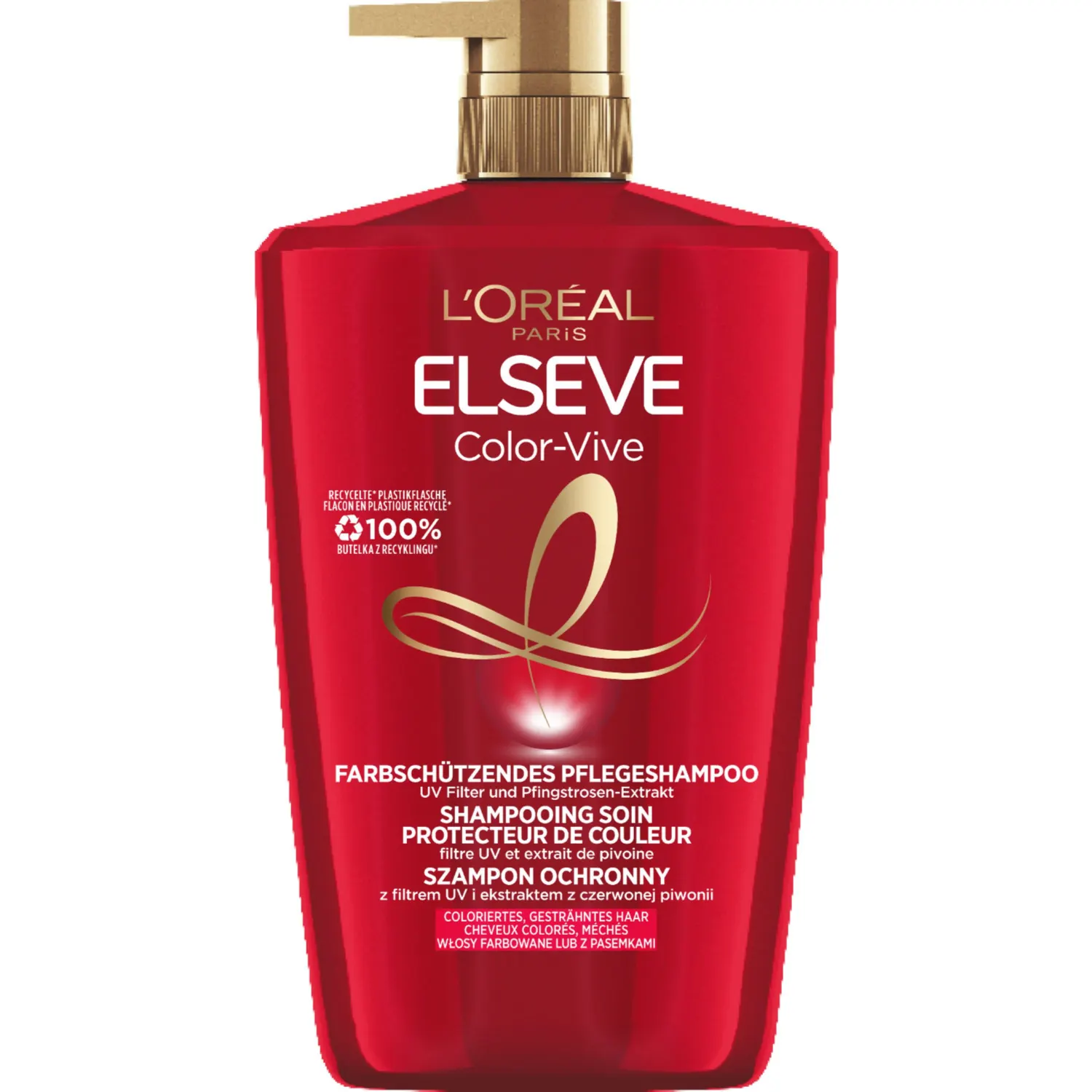Šampūnas ELSEVE COLOR-VIVE, su UV filtru, 1 l
