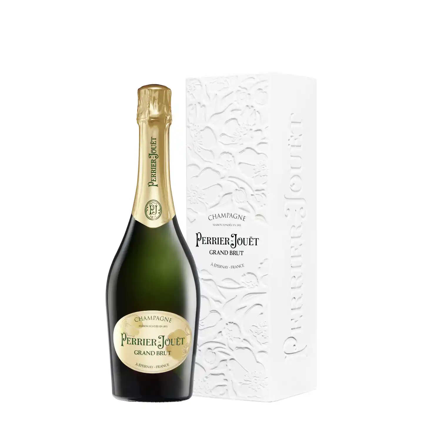 Šamp. Perrier Jouet Grand Br. kārbā 12% 0,75l
