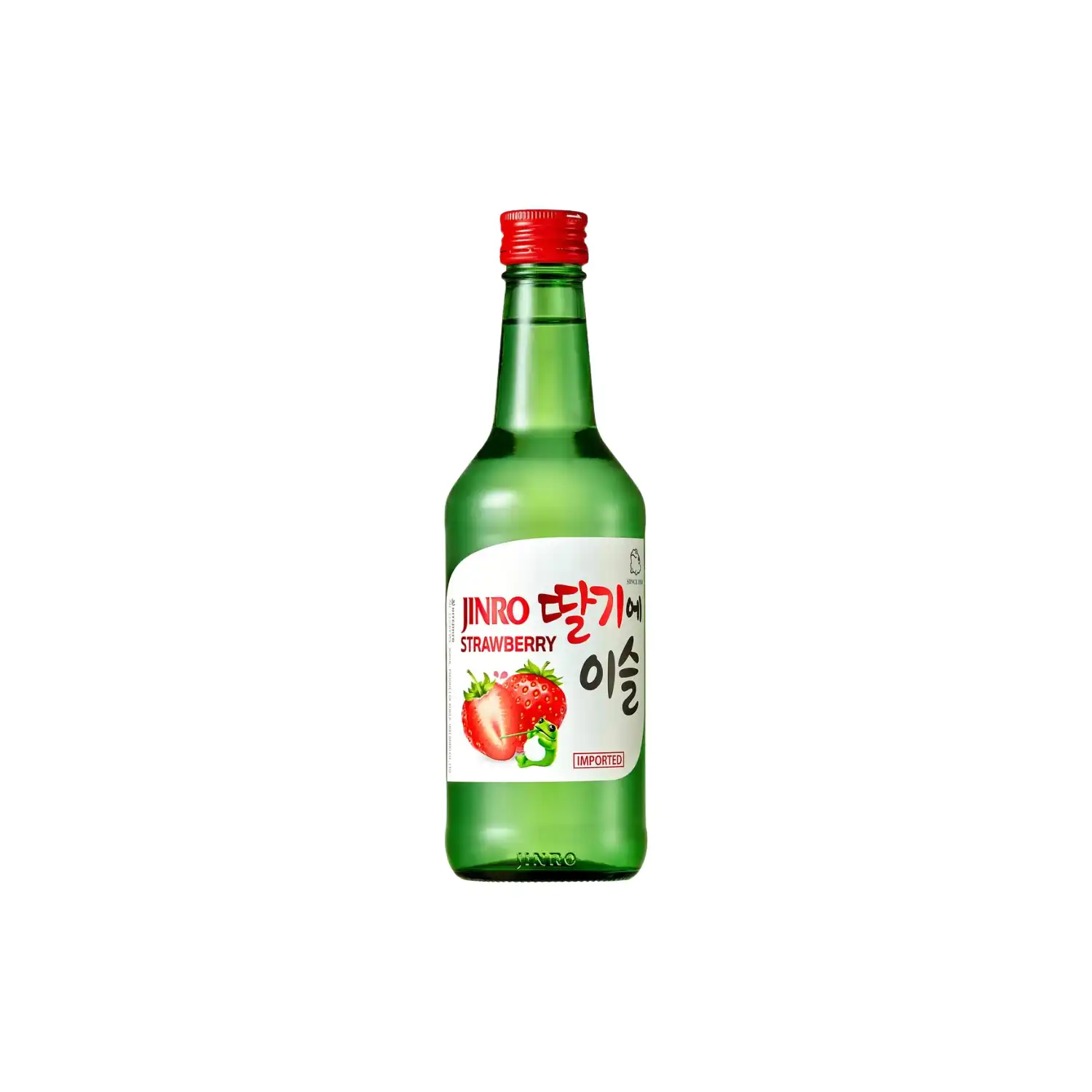 Soju Jinro ar zemeņu garšu 13% 0,35l