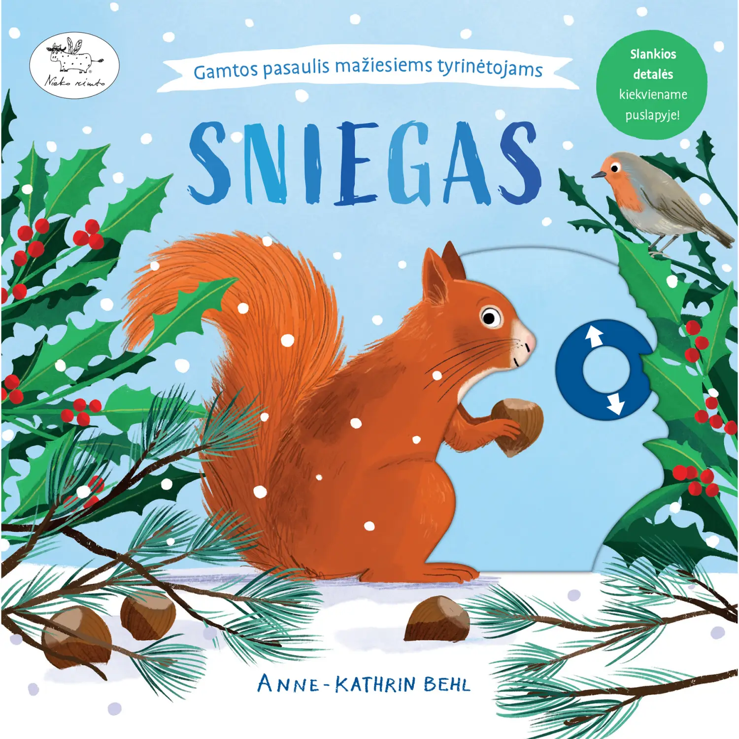Knyga GAMTOS PASAULIS MAŽ. TYRINĖT.: SNIEGAS
