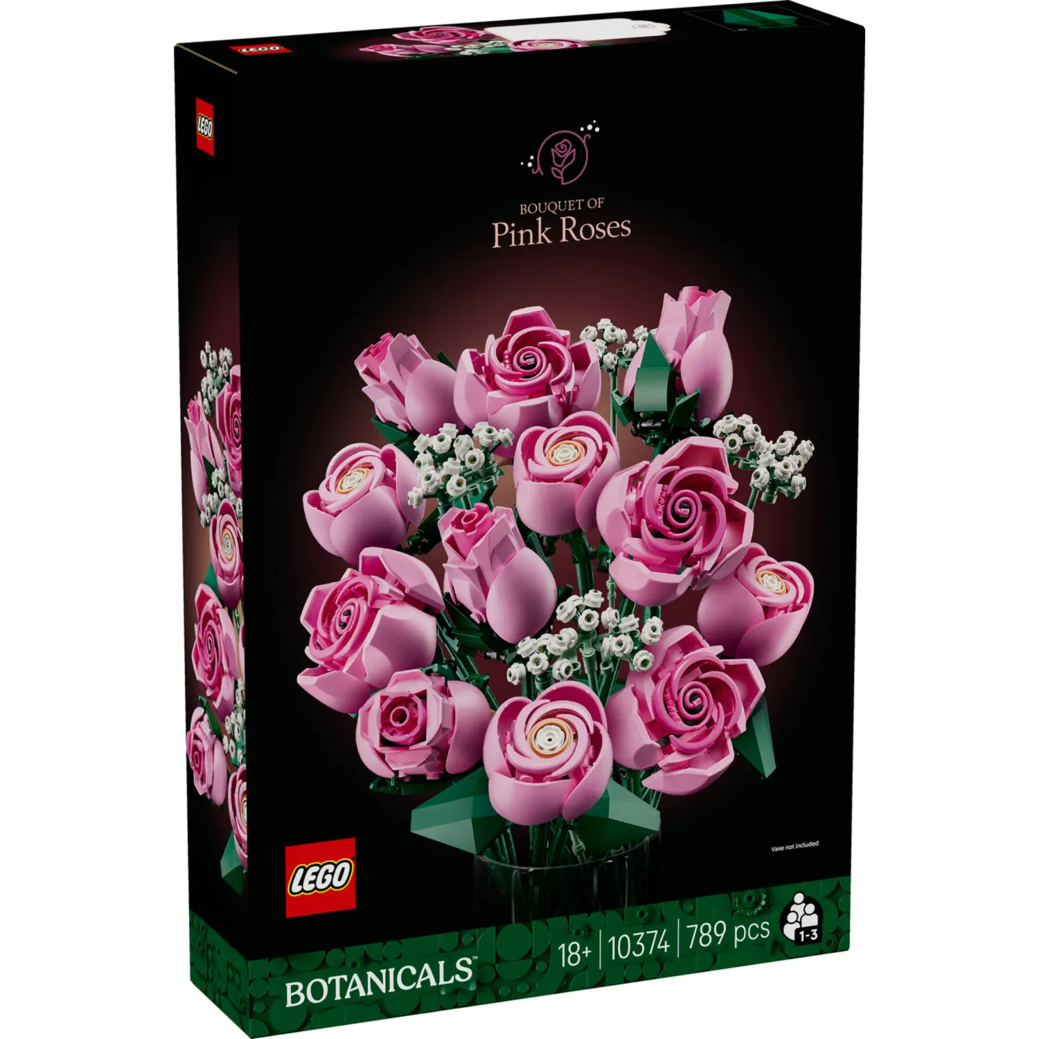 Konstr. Lego Rozā Rožu Pušķis 10374