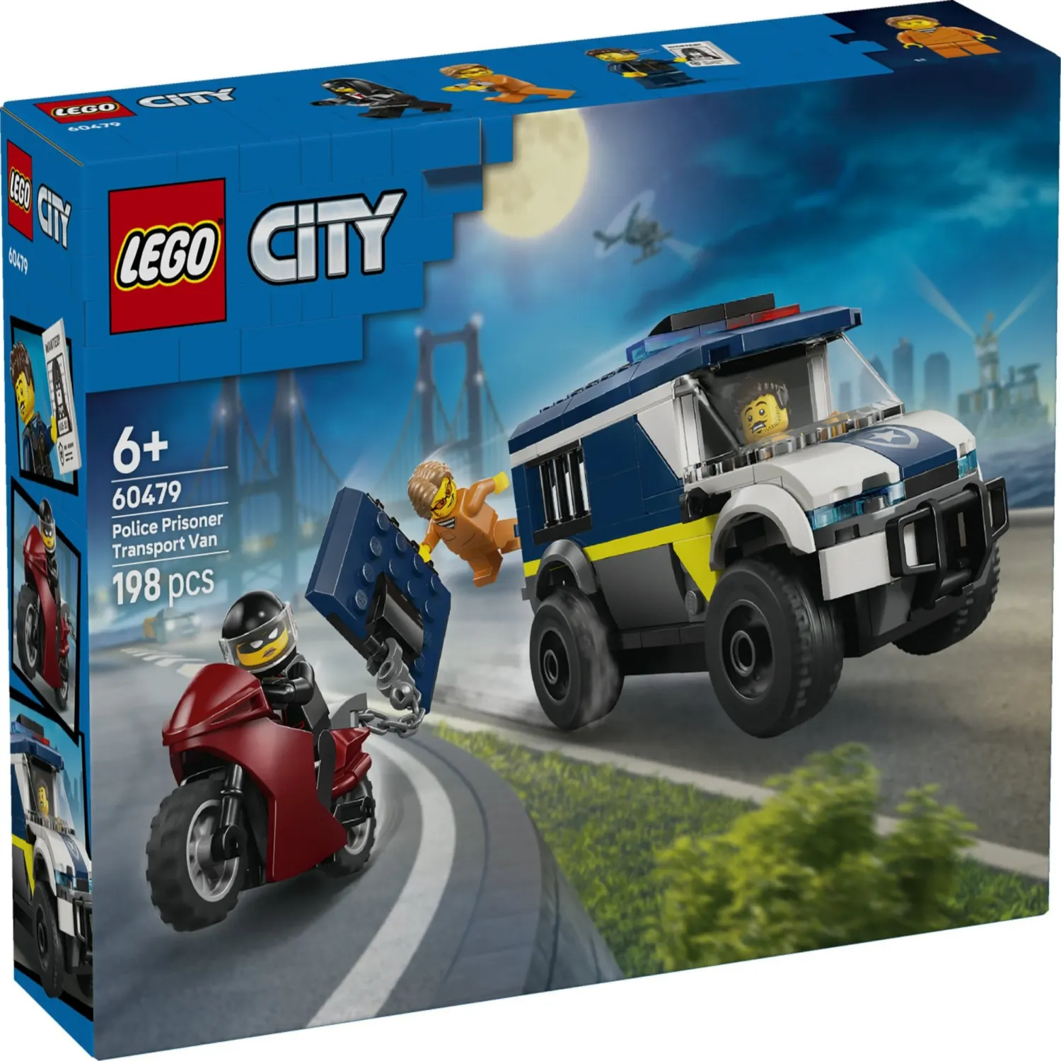 Konstr. LEGO Kalinių Gabenimo Furgonas 60479