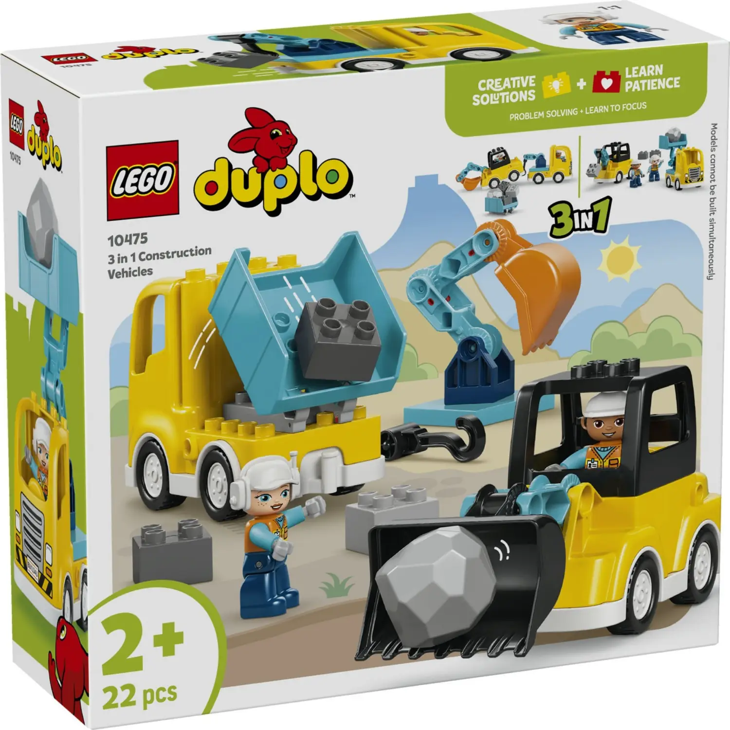 Konstr. Lego Ehitusmasinad 10475