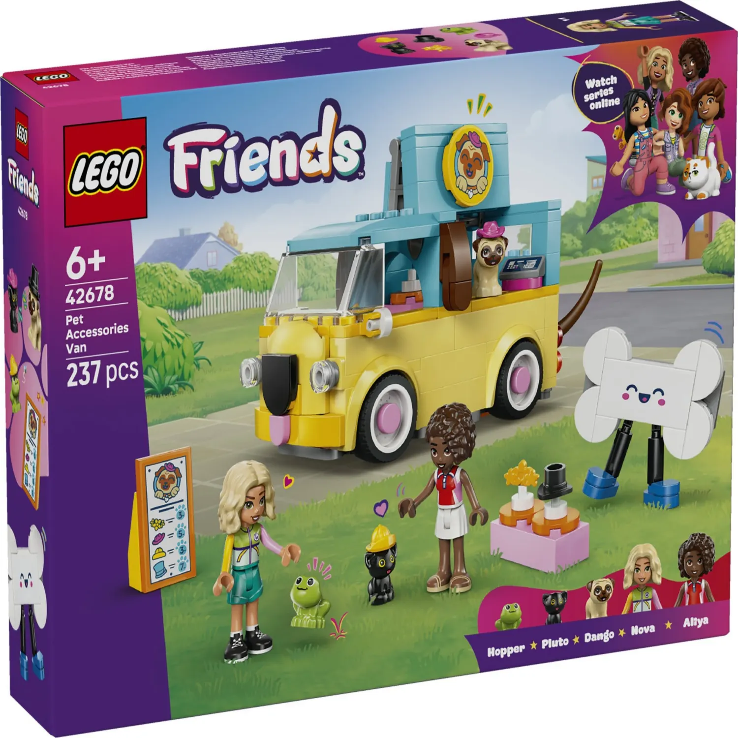 Konstr. LEGO Augintinių Akses. Furgonas 42678