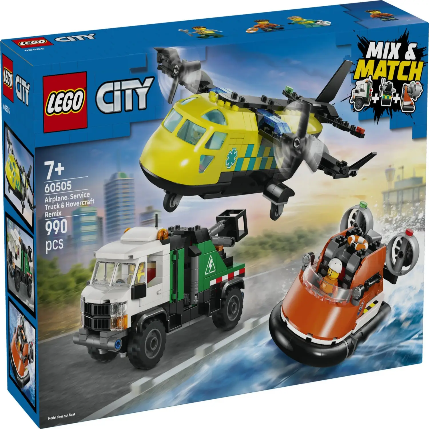 Konstr. Lego Hõljuki Remiks 60505