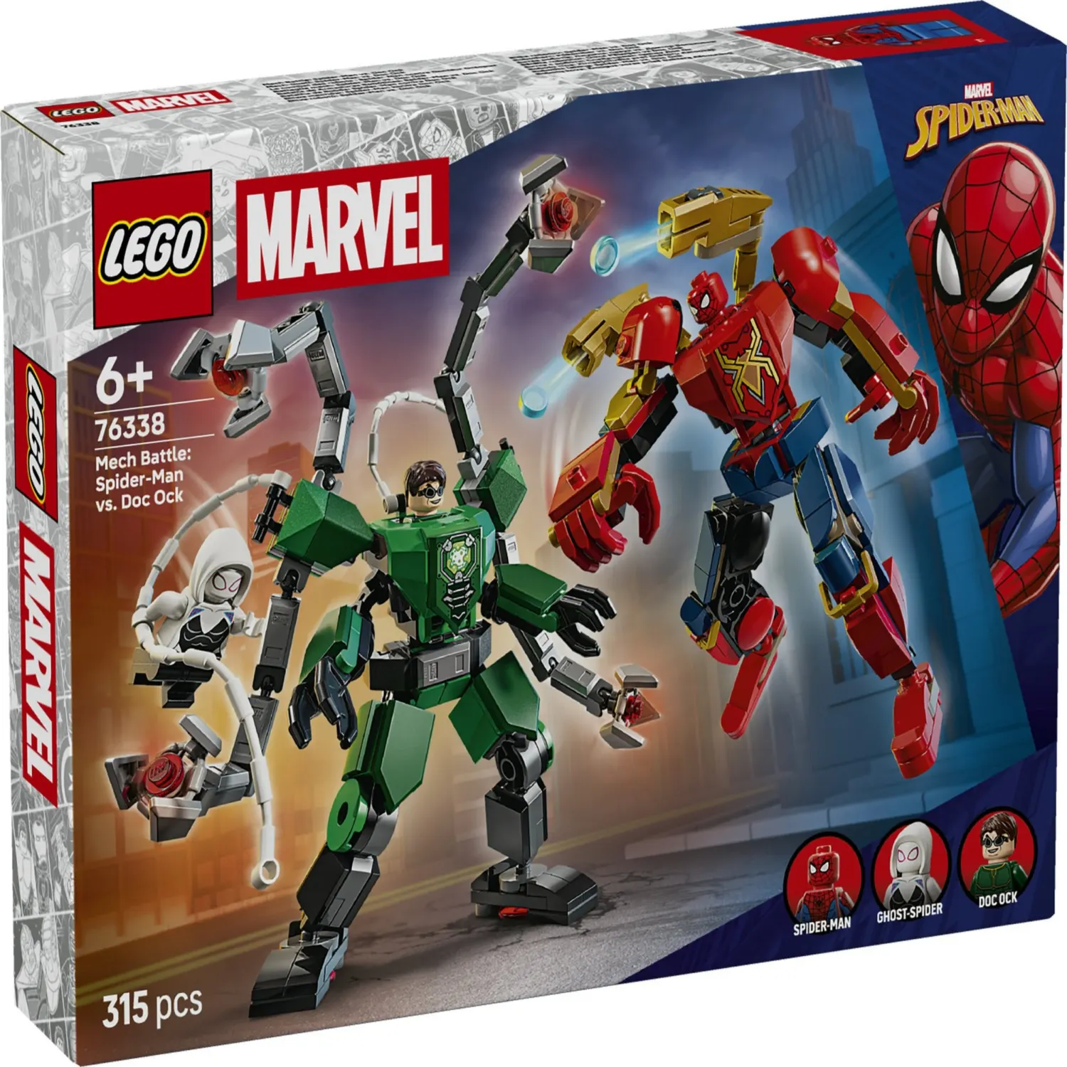 Konstr.Lego Spider-Man Vs. Doc Ock 76338