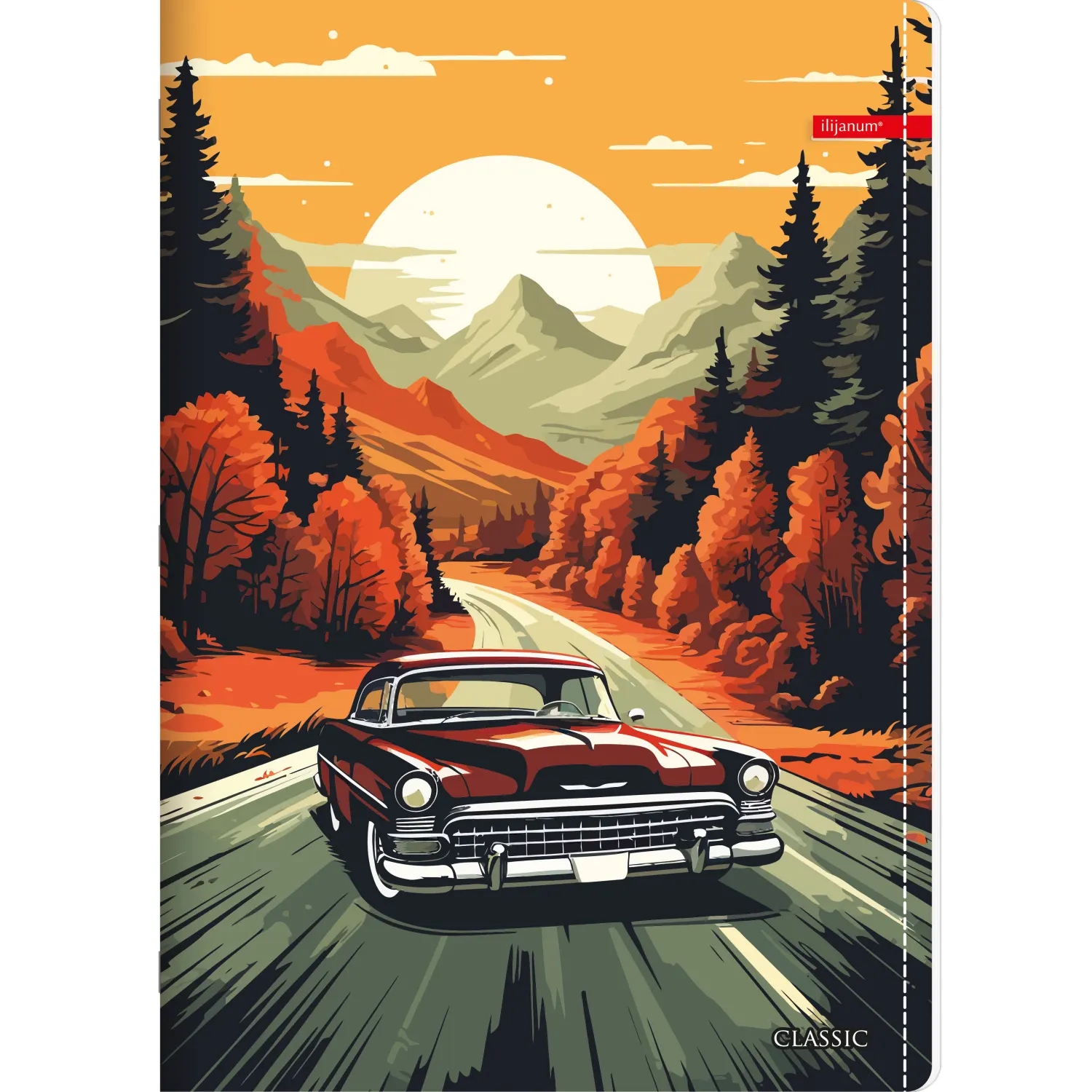 Užrašų knygelė CLASSIC, A4, 52 lapų