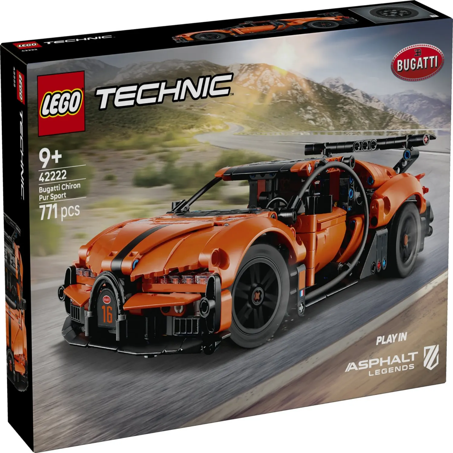 Konstr. Lego Bugatti Chiron Sport 42222