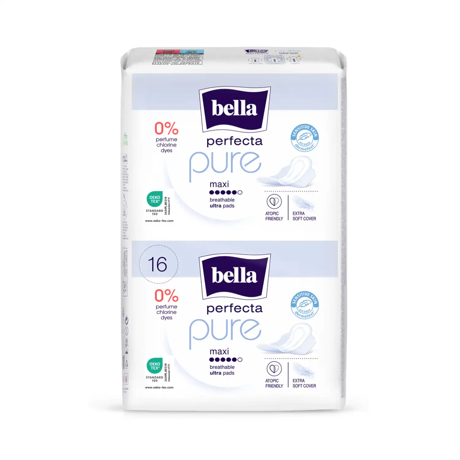 Hig. paketai BELLA PERFECTA PURE MAXI, 16 vnt