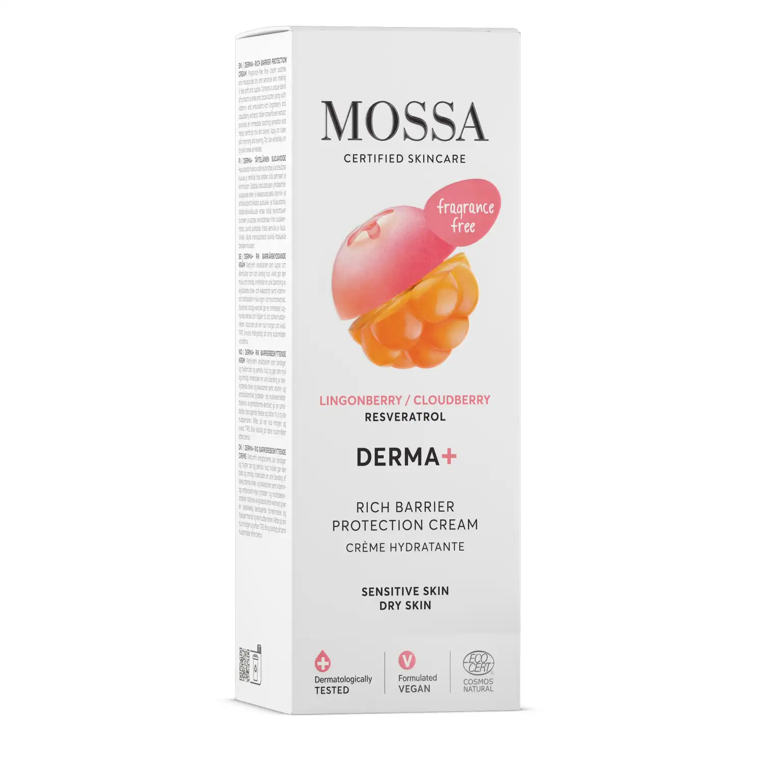 Krēms Mossa Derma+ Rich Barrier Protect. 60ml