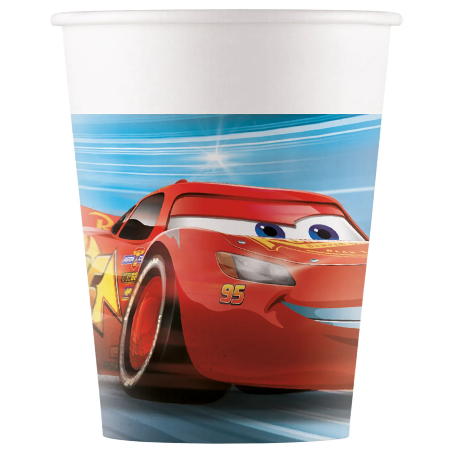 FSC papīra krūzes Cars 200 ml 8gab