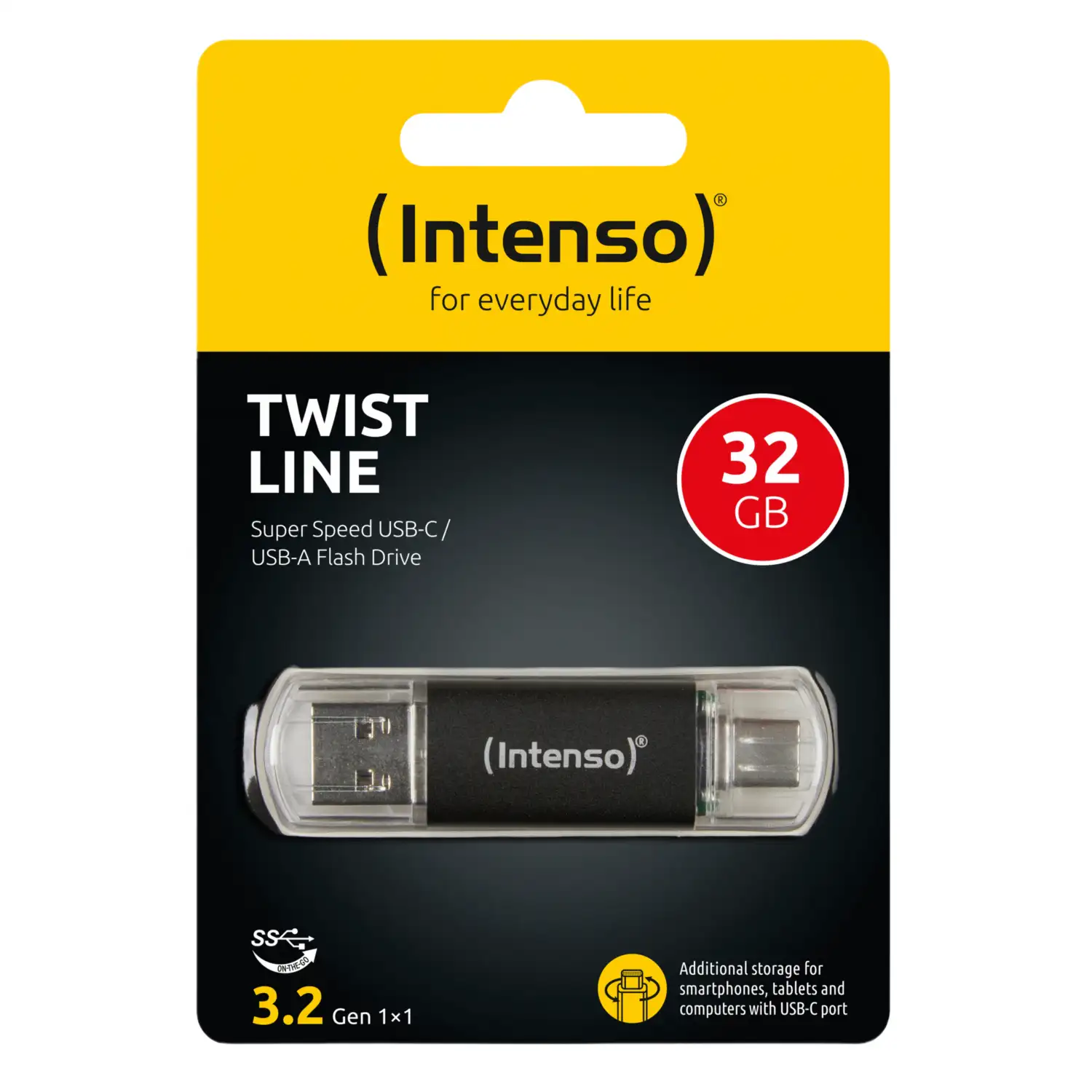 Atm. INTENSO USB 3.2 32GB TWIST USB-A