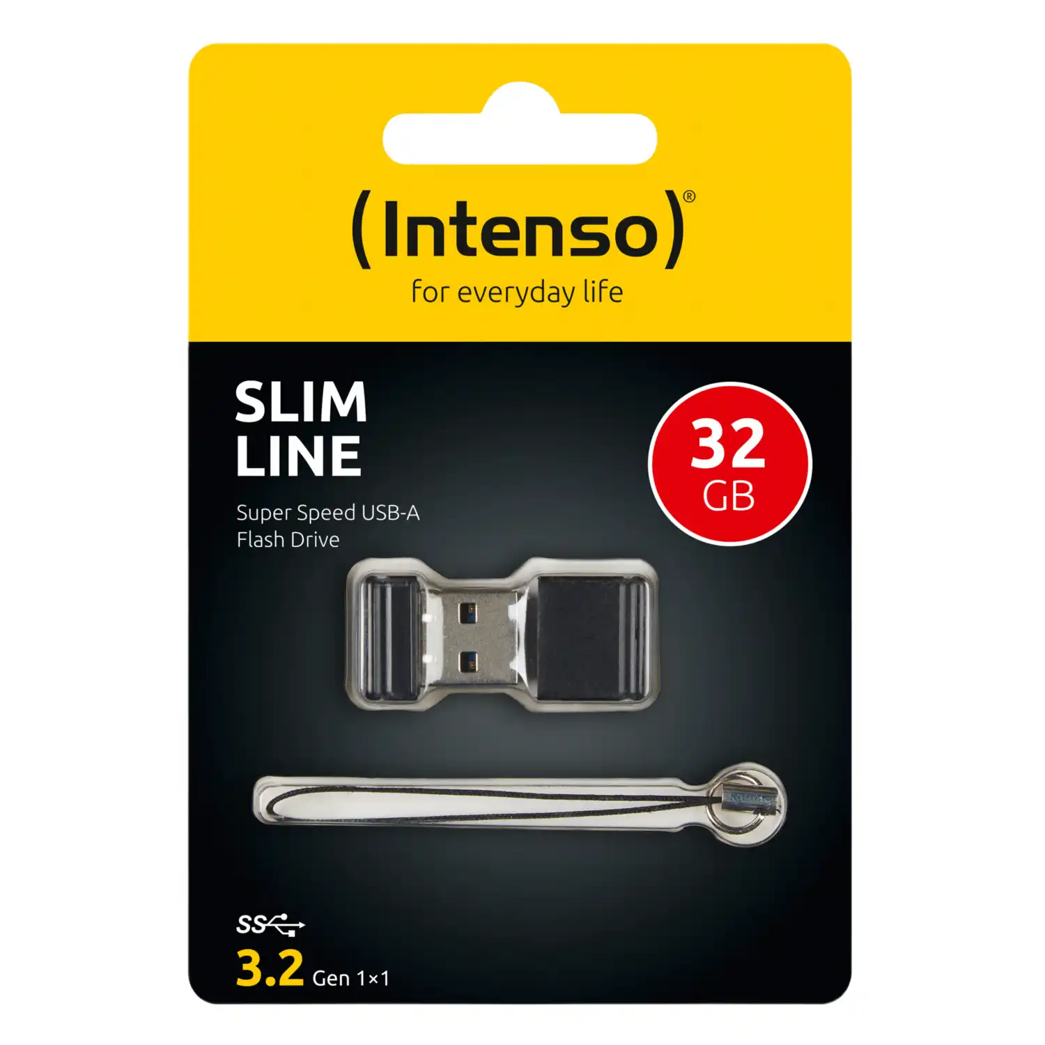 Mälupulk Intenso USB 3.2 Slim Line 32GB
