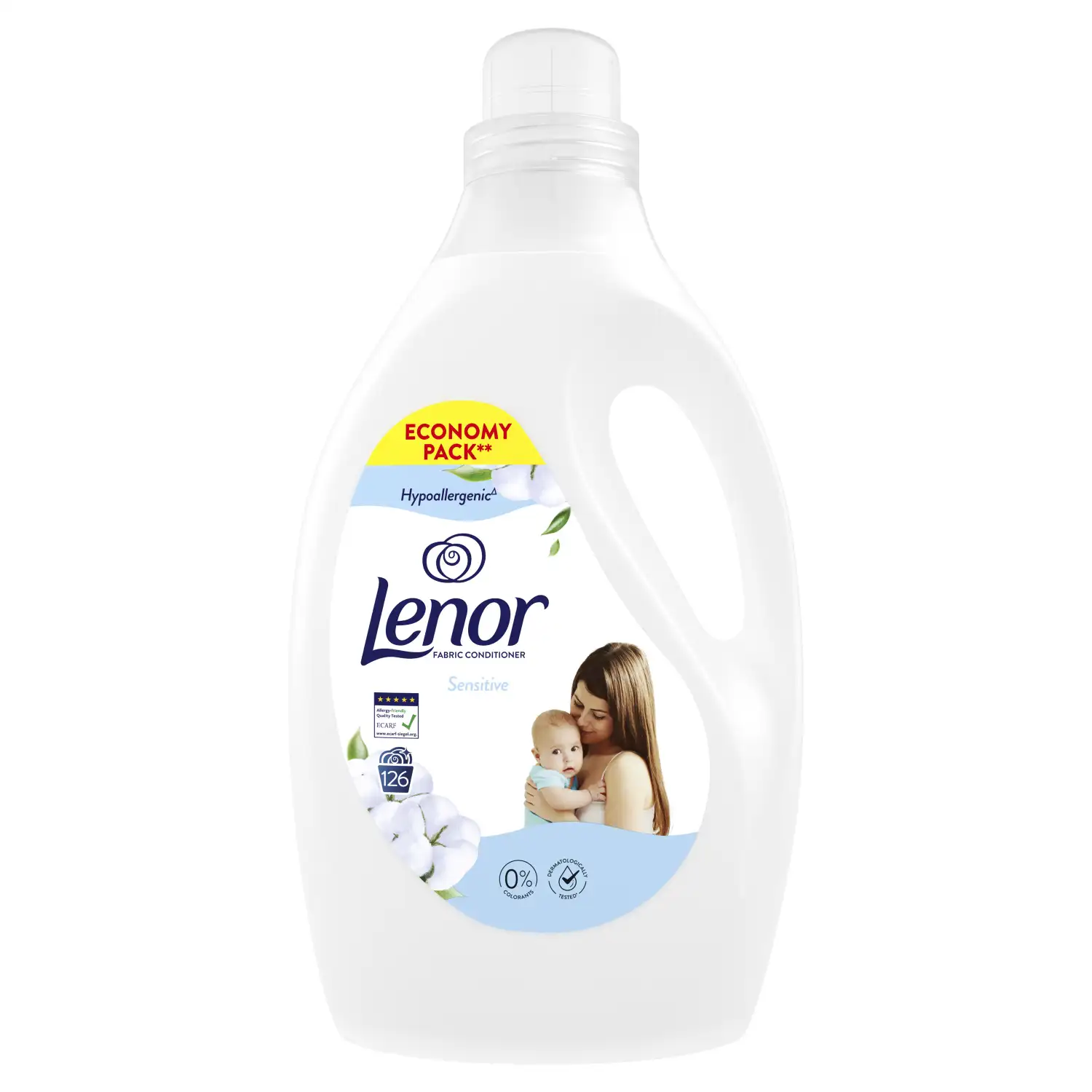 Minkšt. LENOR SENSITIVE, 126 sk., 2650 ml