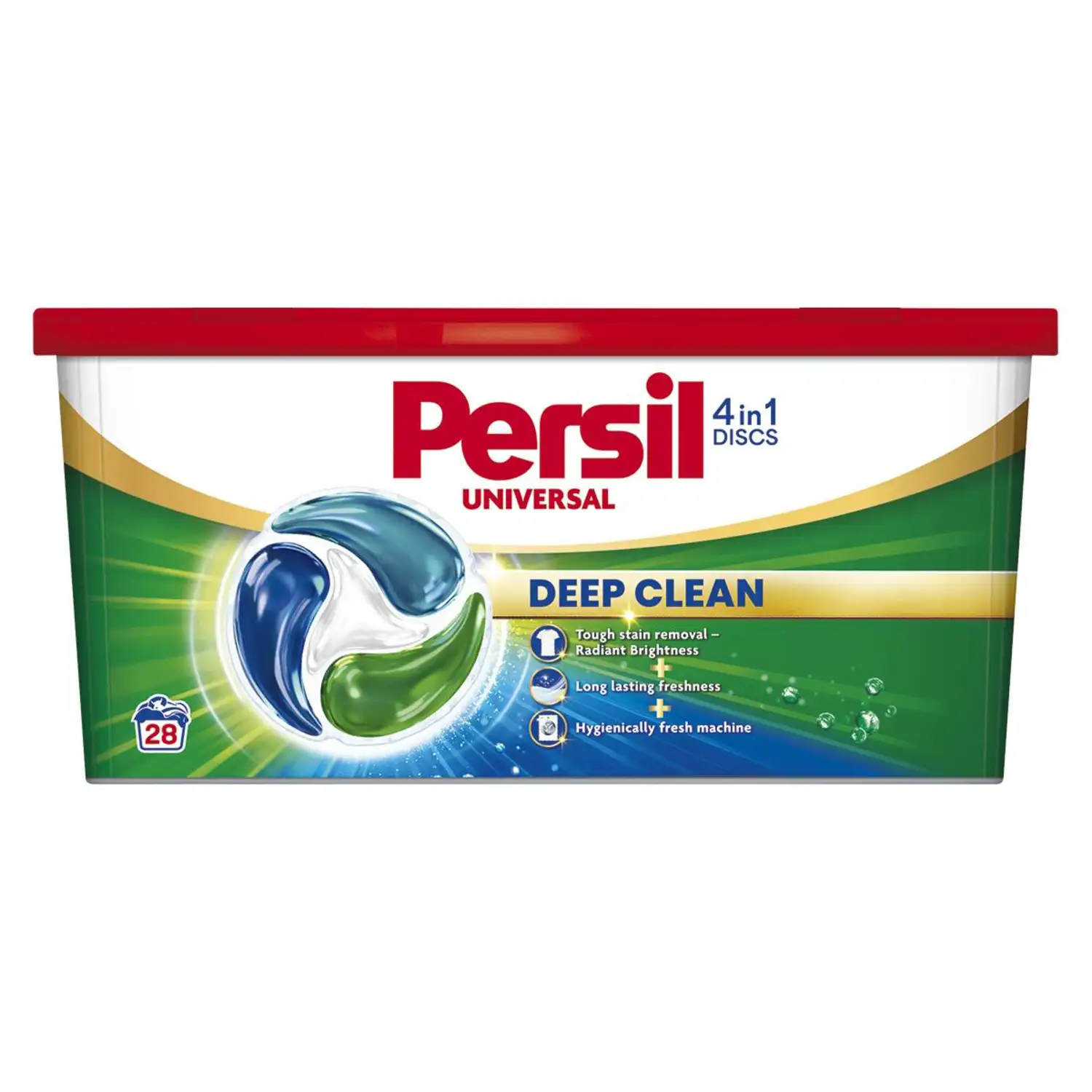 Veļas mazg.kaps.Persil Discs Universal 28gab.