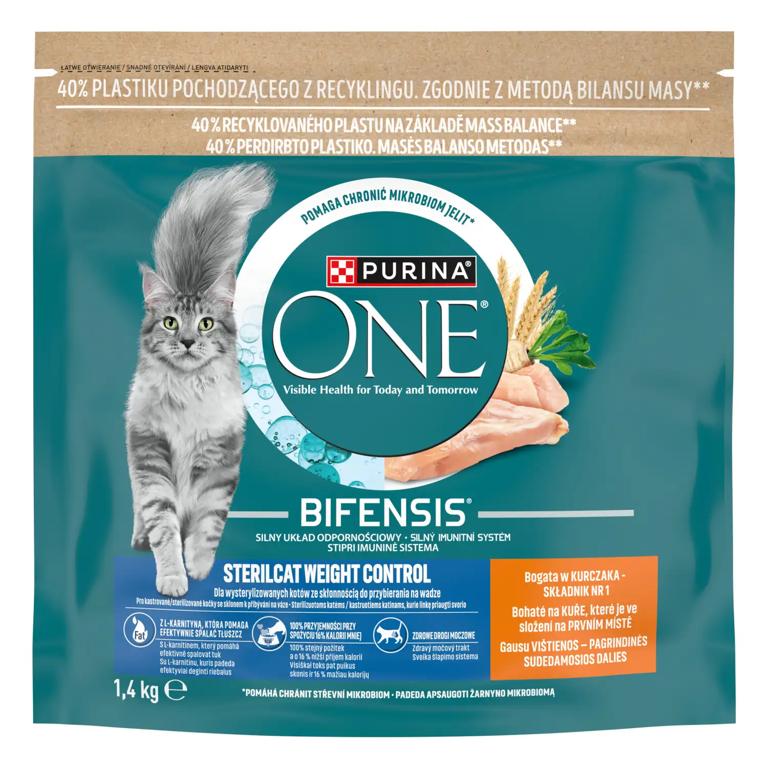 Kassitoit ster. kanaga Purina One 1,4kg