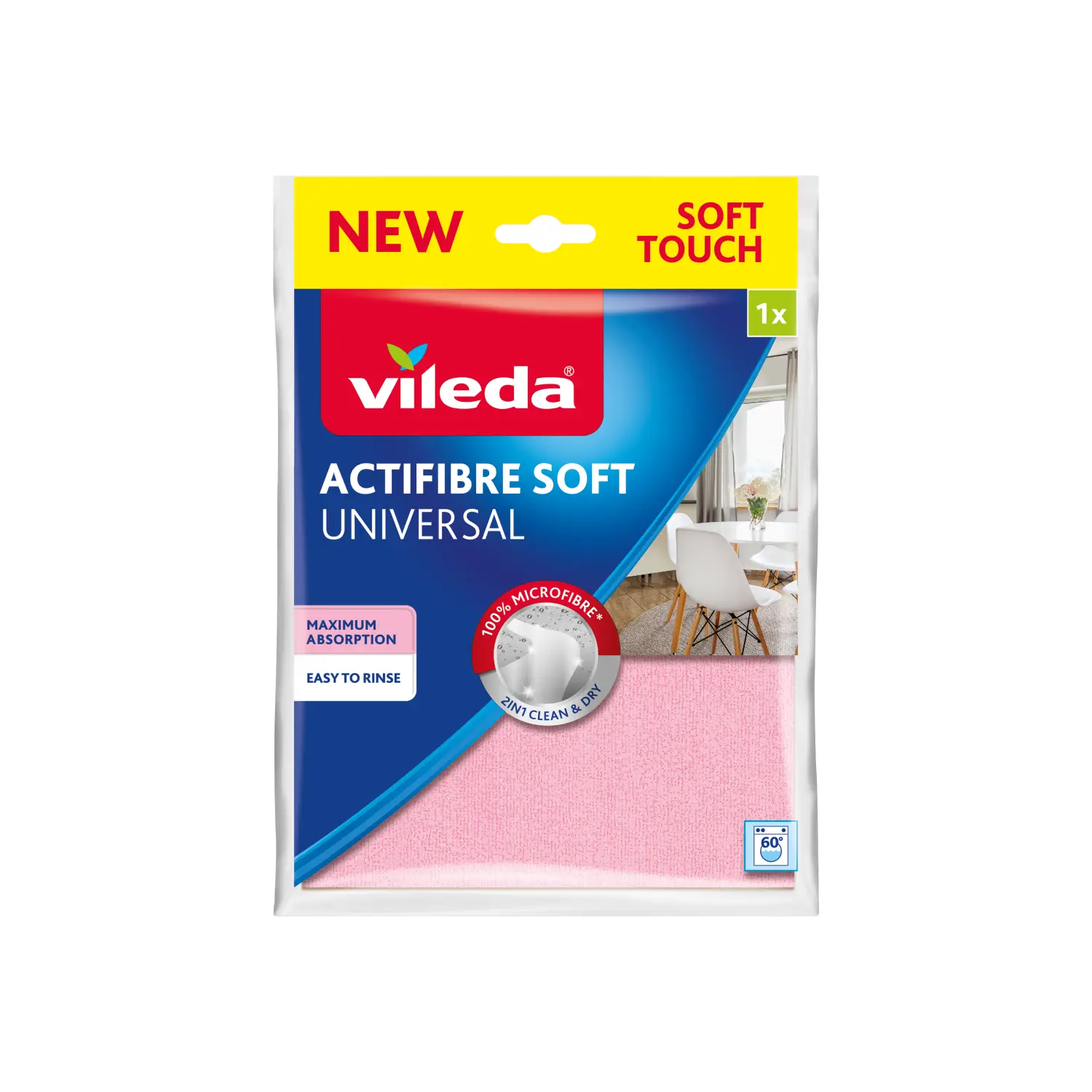 Mikropluošto šluostė VILEDA ACTIFIBER, AW26