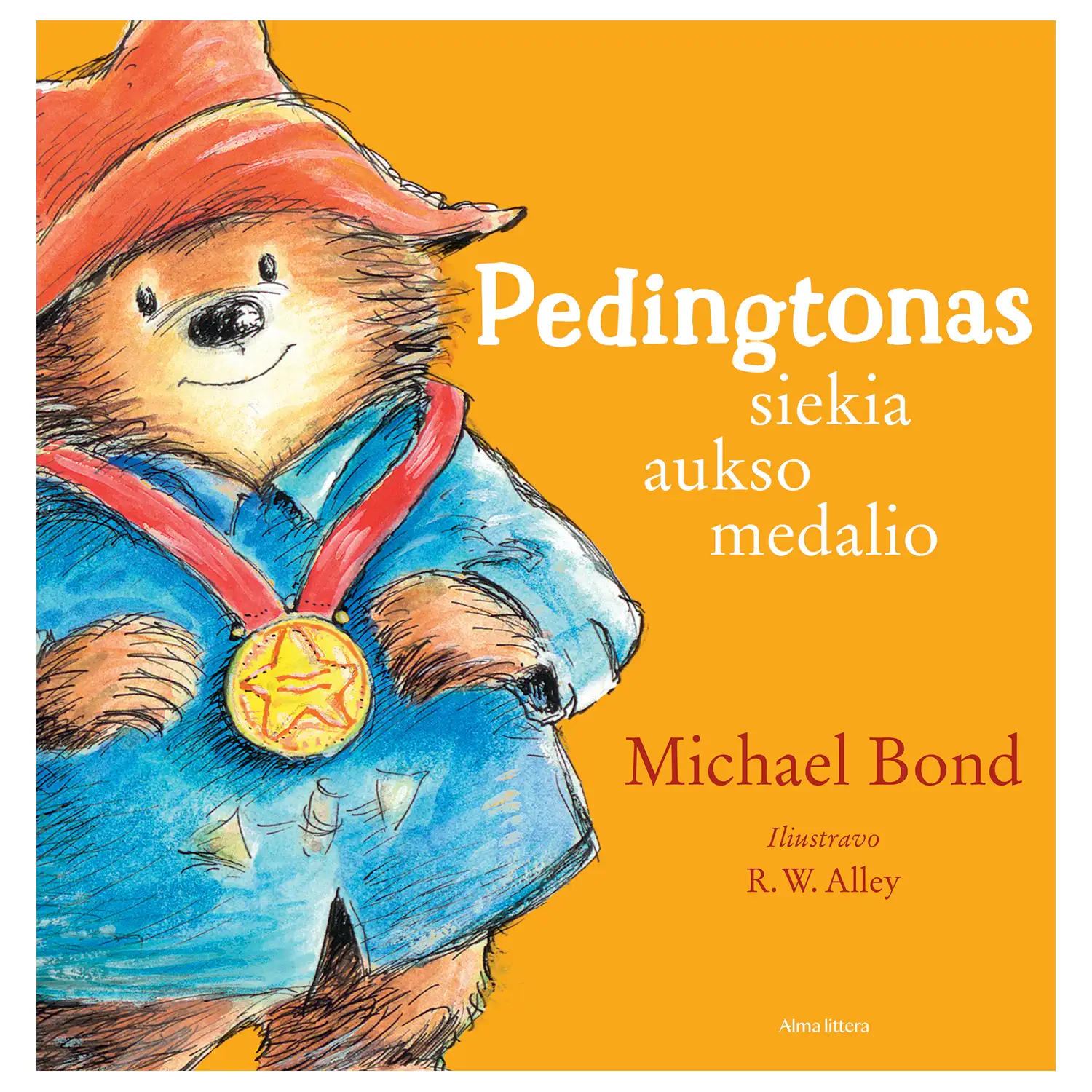 Knyga PEDINGTONAS SIEKIA AUKSO MEDALIO
