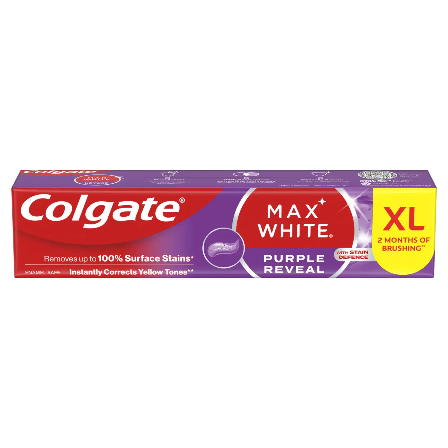 Dantų pasta COLGATE MAX WH.PURP.REV., 125 ml