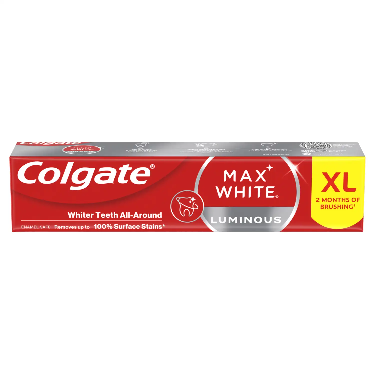 Dantų pasta COLGATE MAX WHITE LUMIN., 125 ml