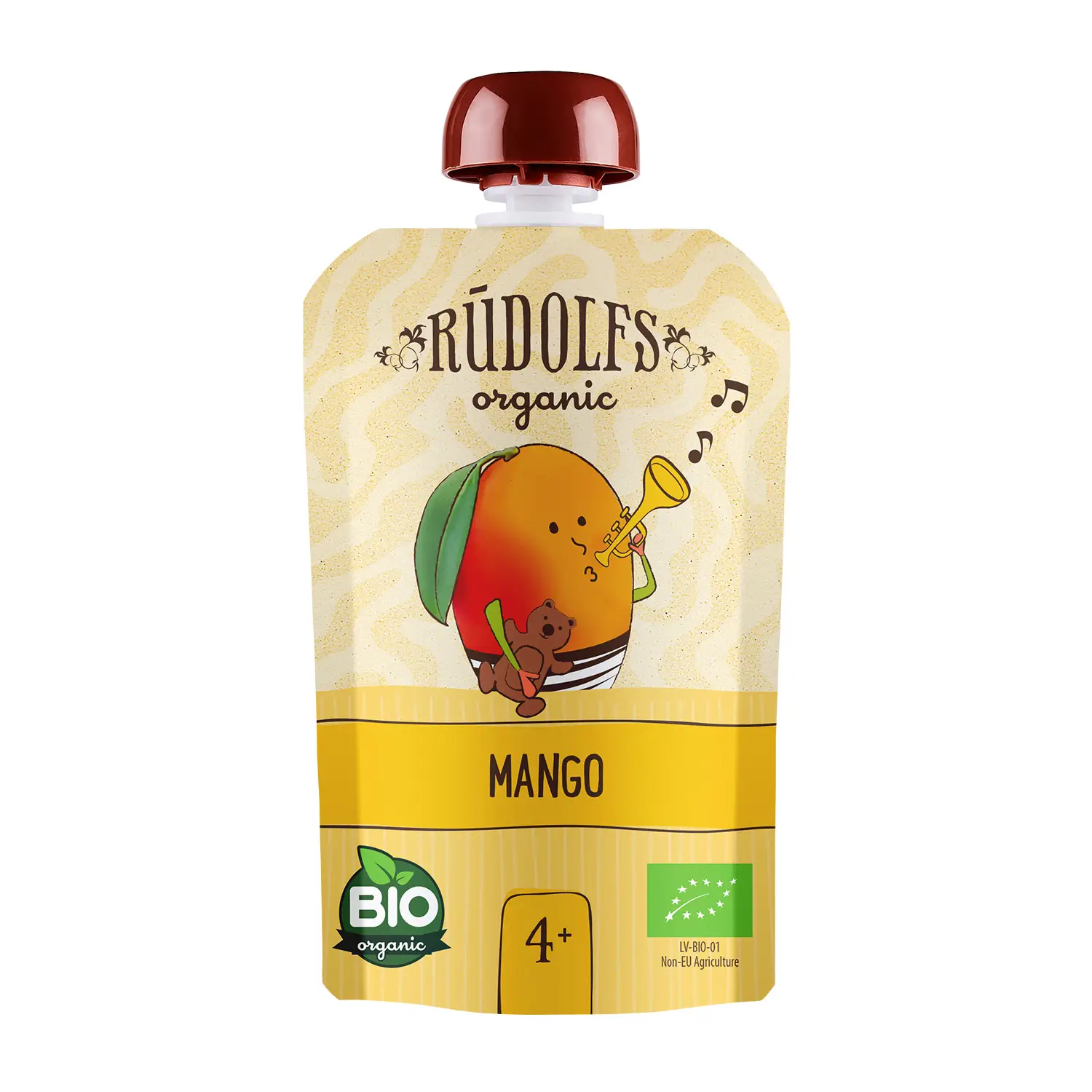 Biezenis Rūdolfs Mango zīd. no 4 mēn. BIO 90g