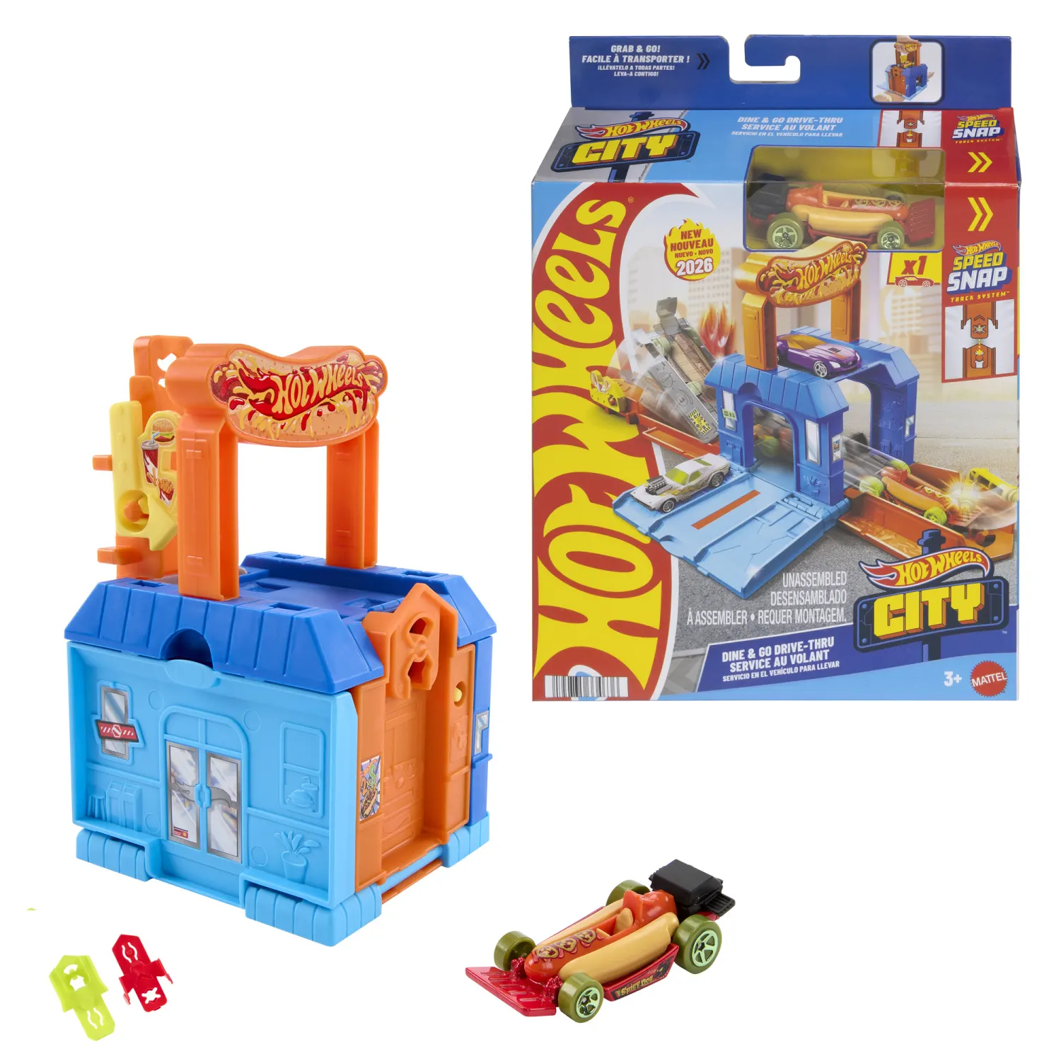 Atomodeliukų rink. HOT WHEEL PLAY & GO