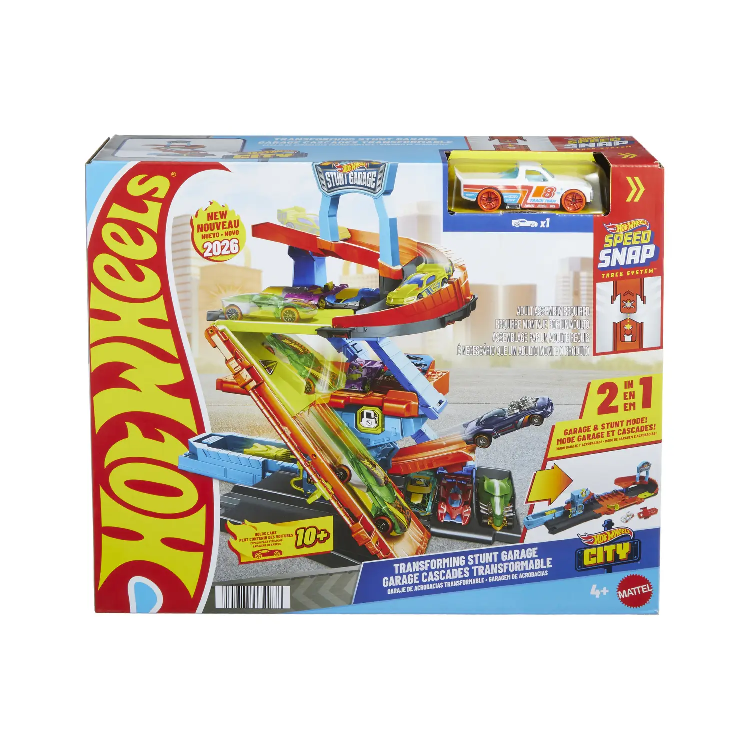Komplekt Hot Wheels triki garaaš