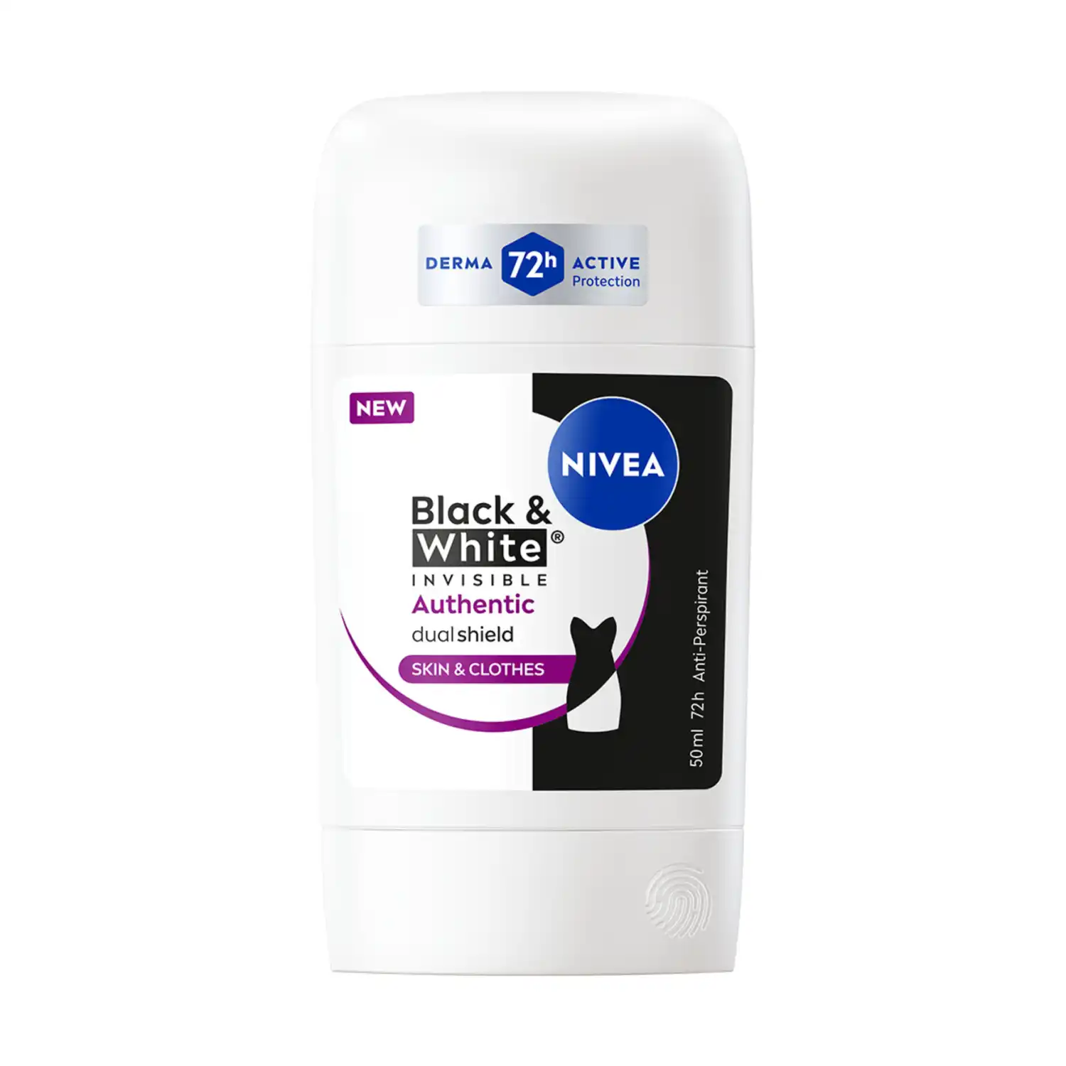 Antiper.zīm.Nivea Black&White Auth.siev. 50ml