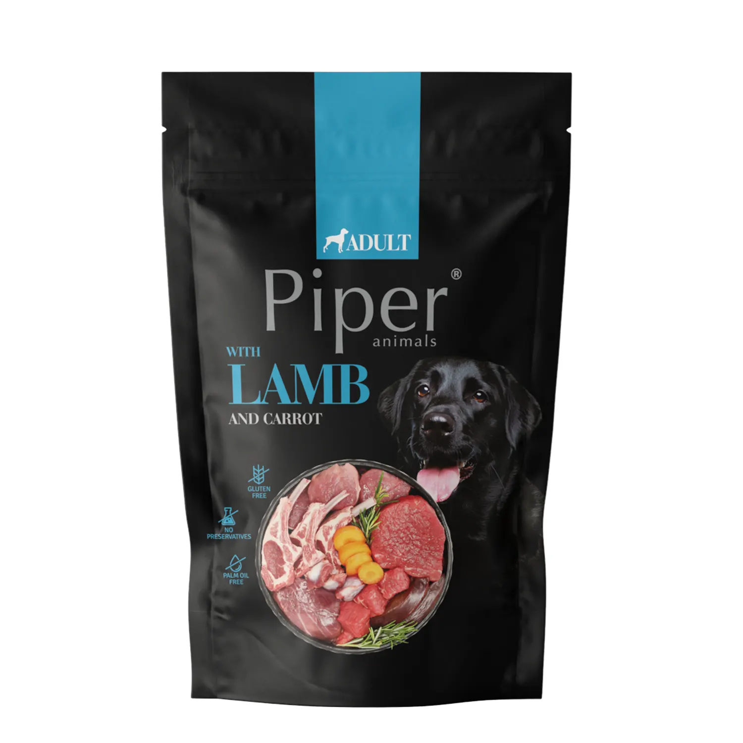 Koeratoit lambaliha ja porgandiga Piper 500g