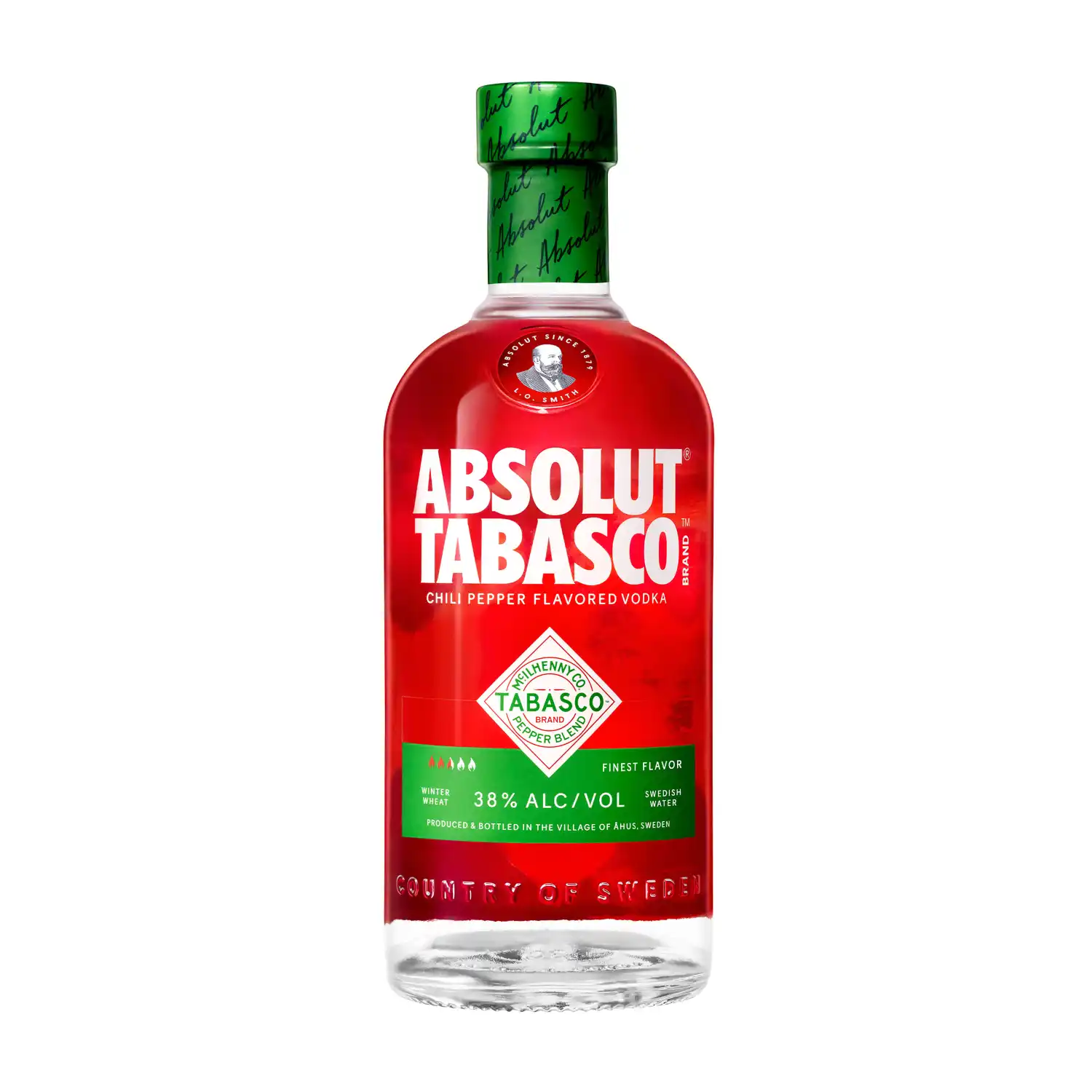 Piir.j. Absolut Tabasco Chili Pepper 38% 0,7l
