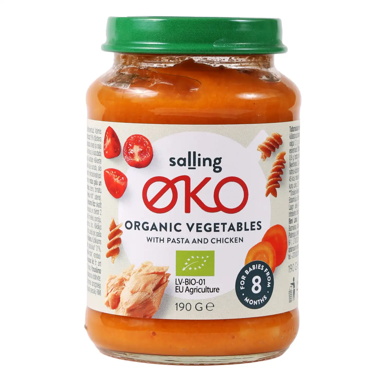 Öko. k.vil.pür. kana-pas. Salling Oko 190g