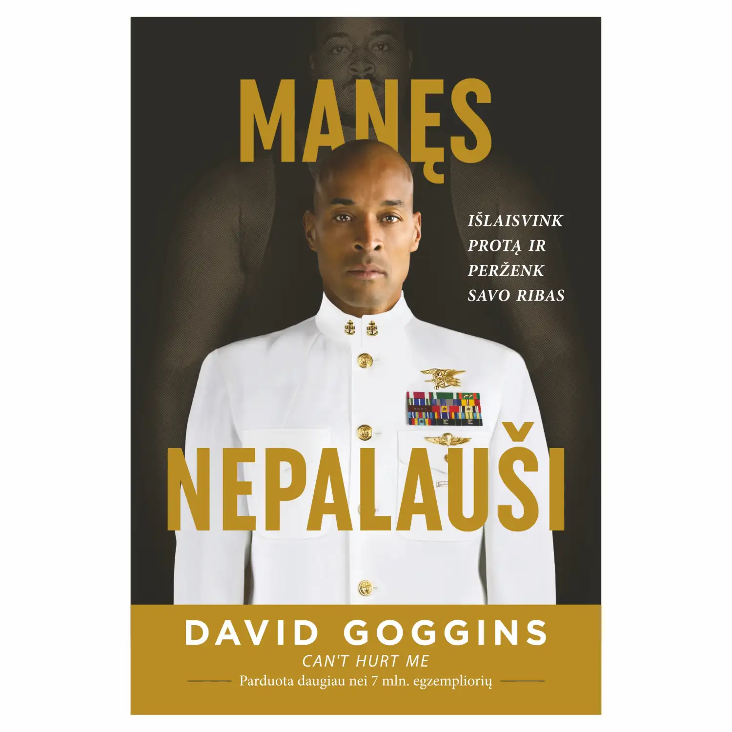 Knyga MANĘS NEPALAUŠI