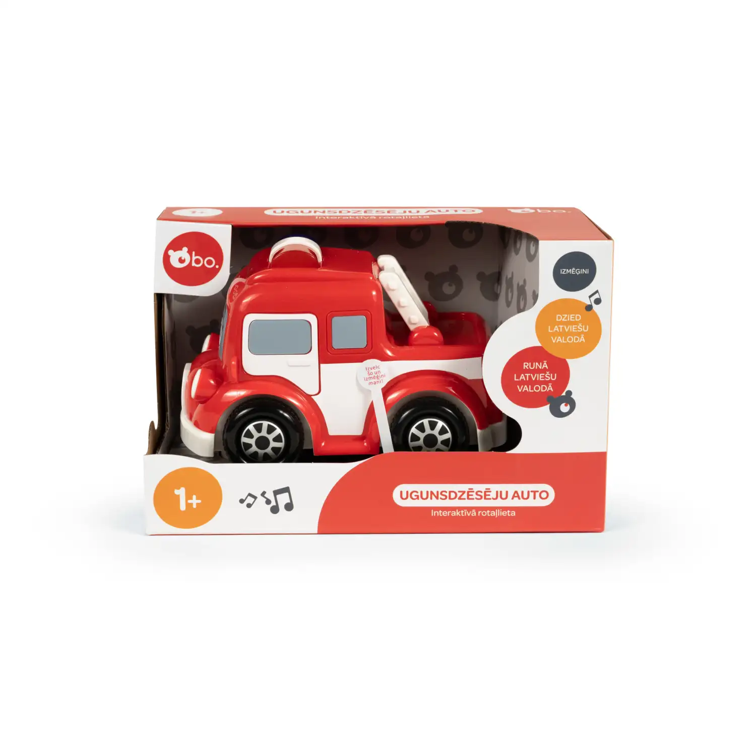 Interaktīvs Ugunsdzēsēju auto Bo 8049LV