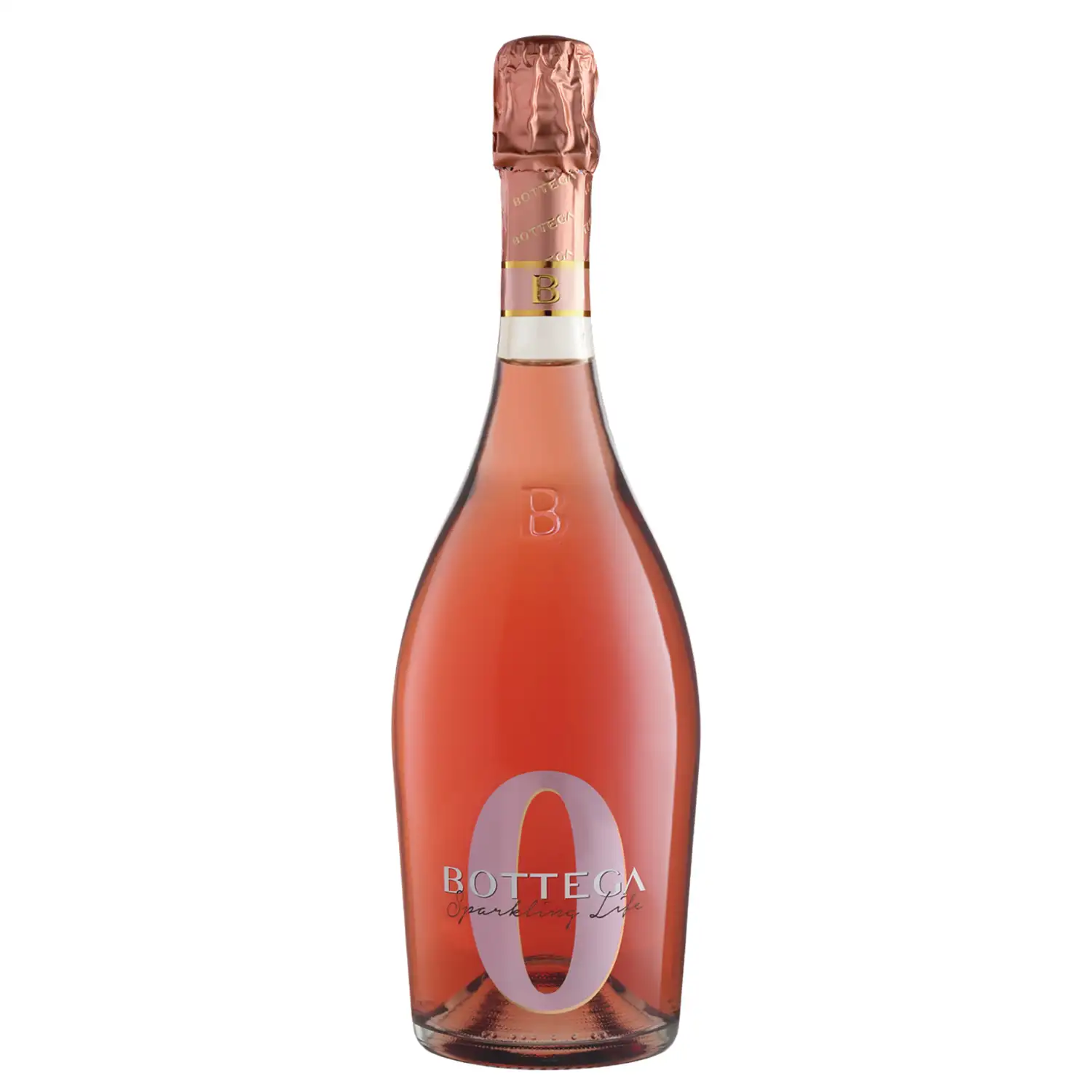 Nealk. put. vynas BOTTEGA 0 ROSE, 0,75 l