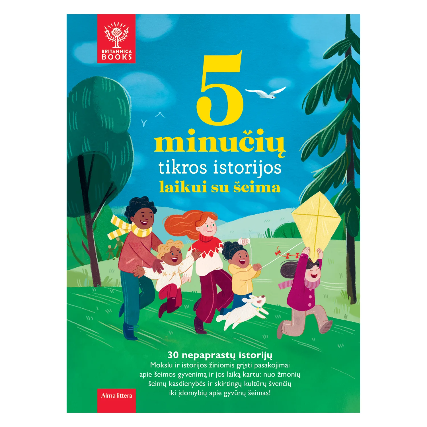 Knyga BRITANNICA. 5 MINUČIŲ TIKROS ISTORIJOS